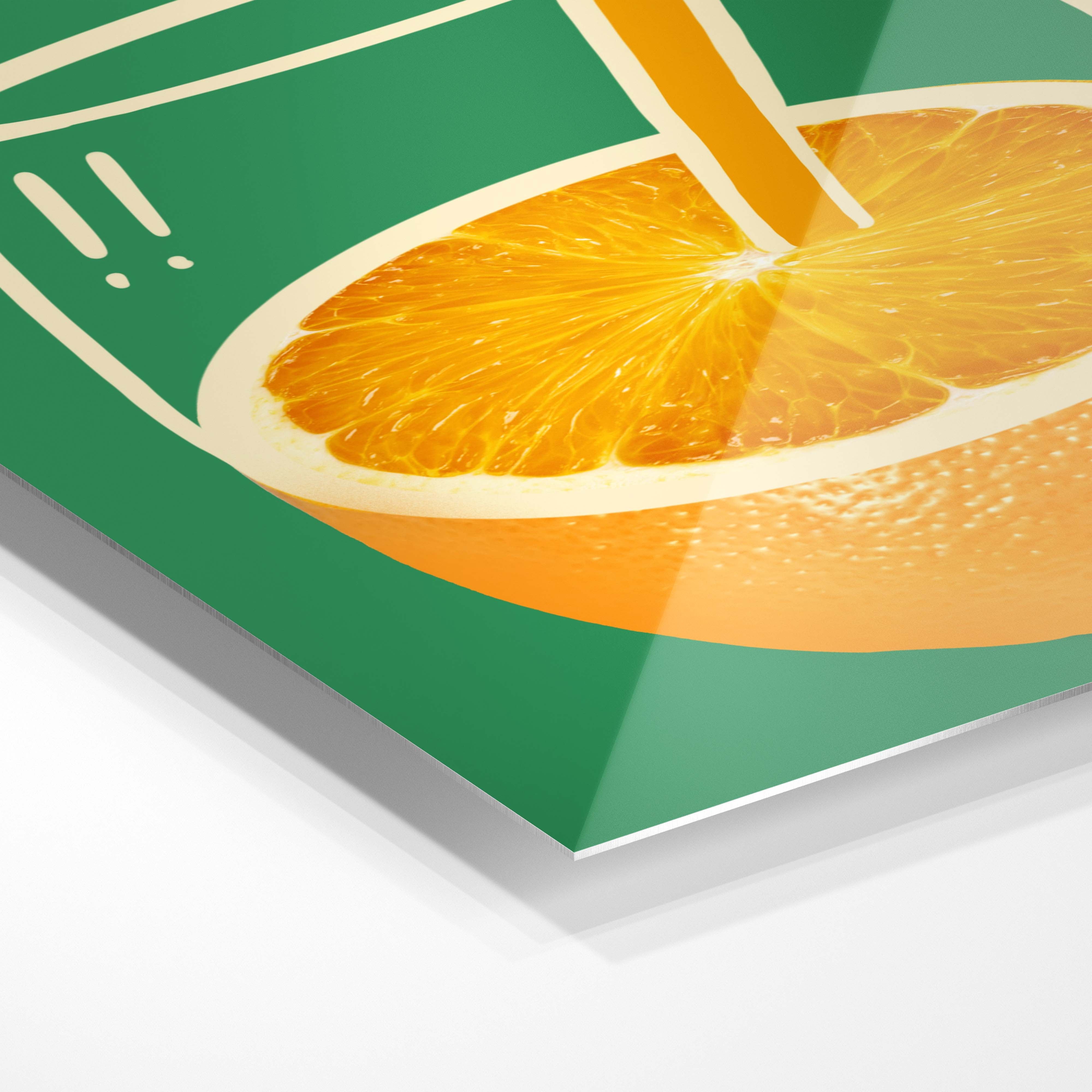 Appelsin glas