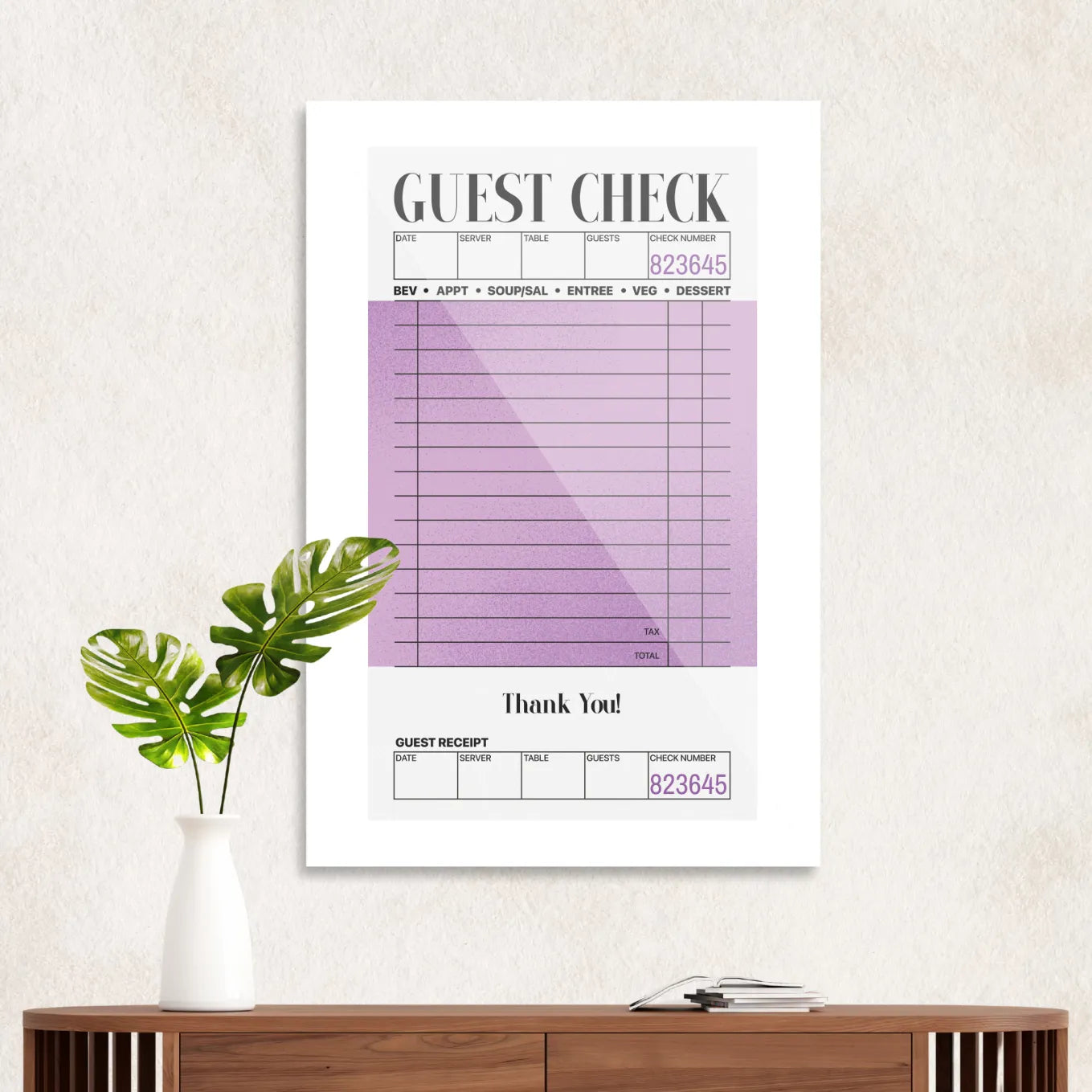 Guest Check #1