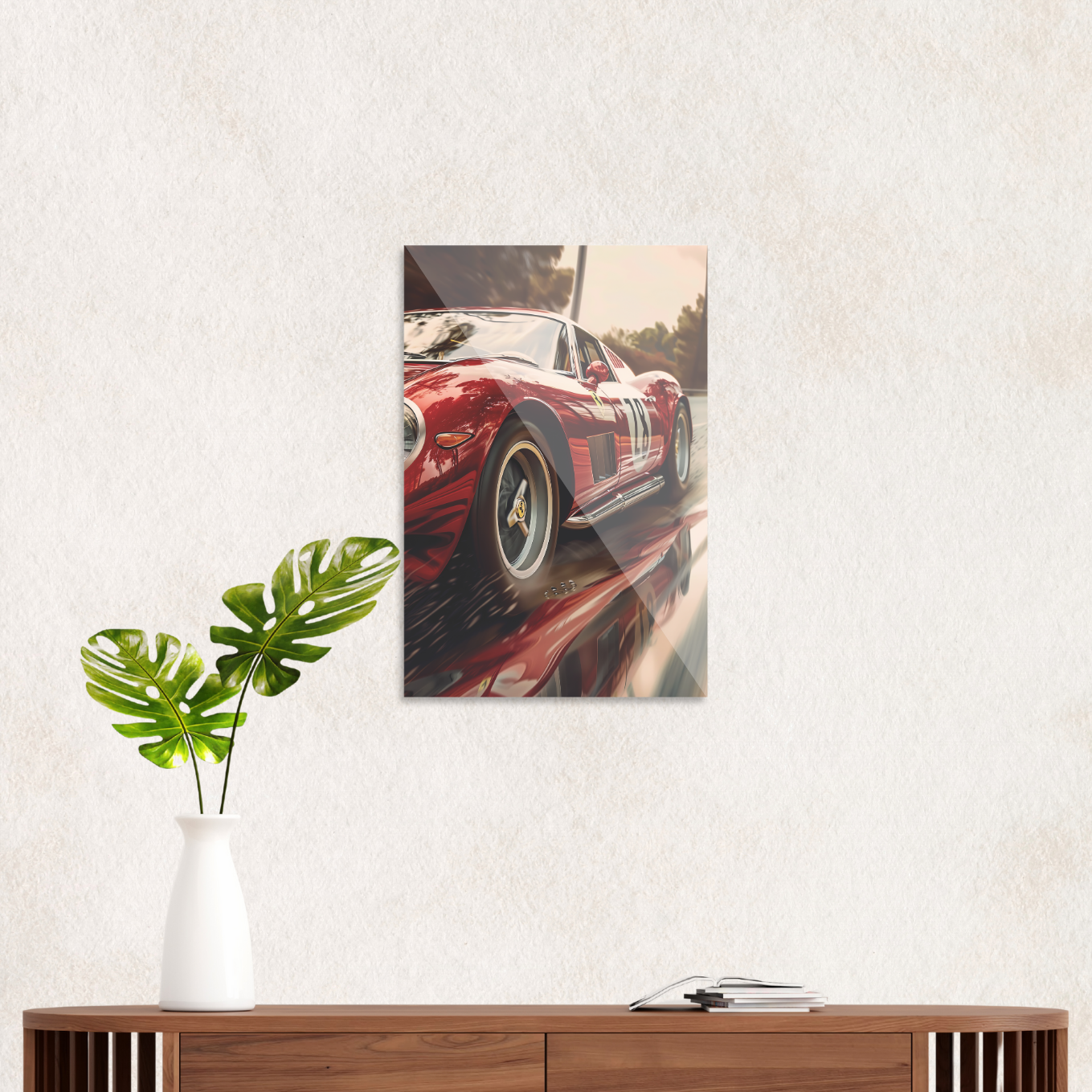 Ferrari i fuld fart