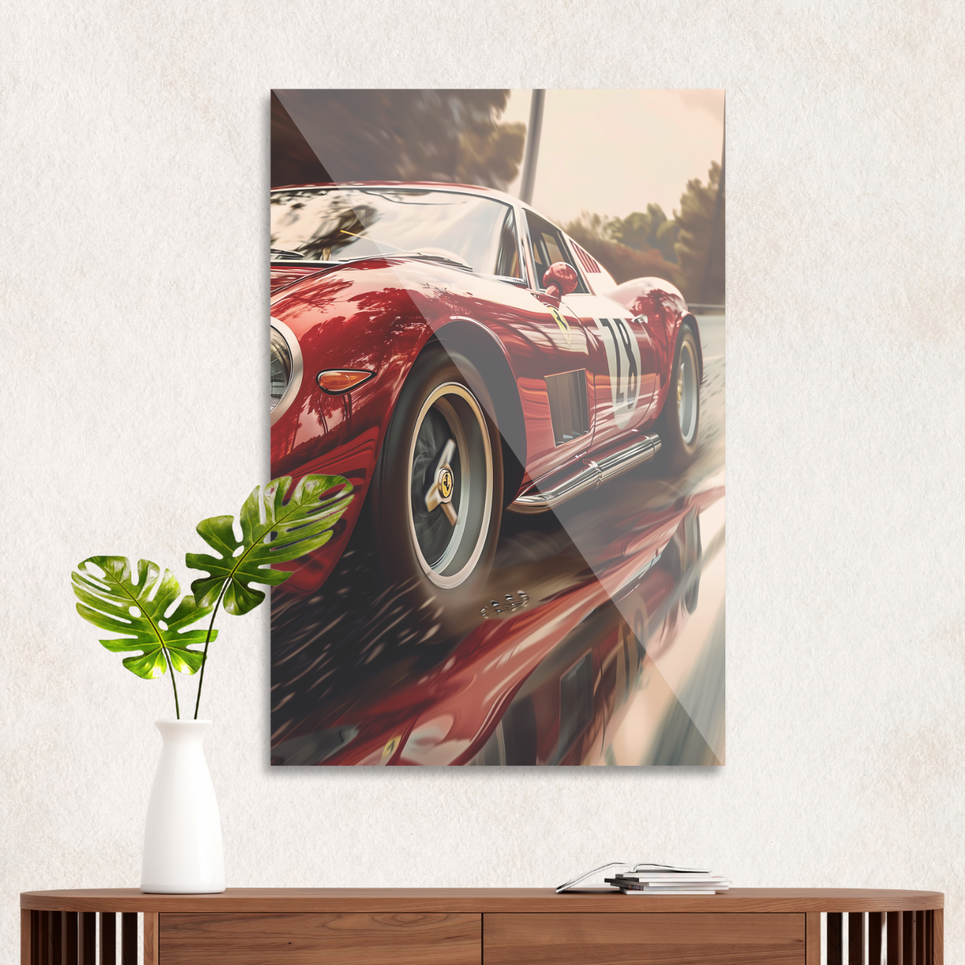 Ferrari i fuld fart