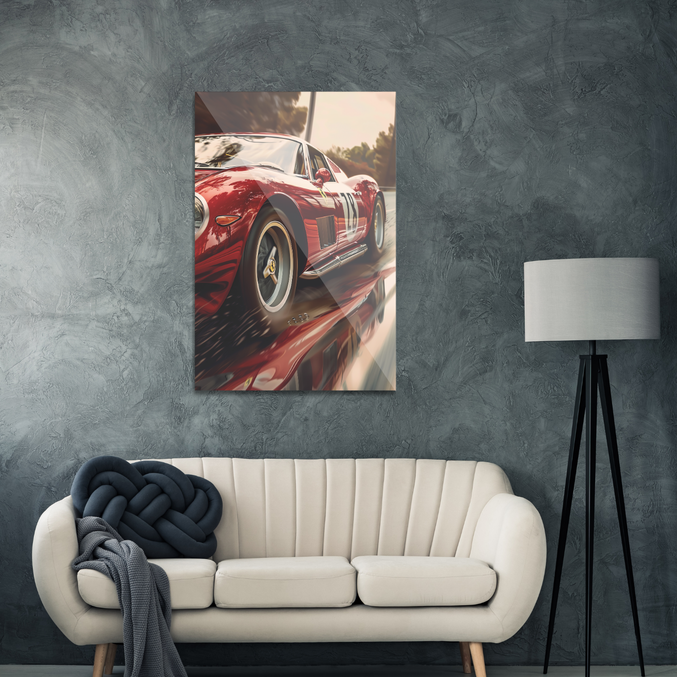 Ferrari i fuld fart