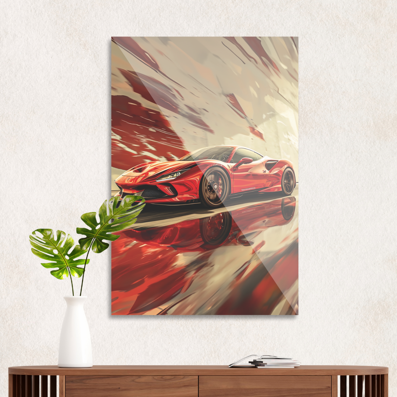 Ferrari i fuld fart 1