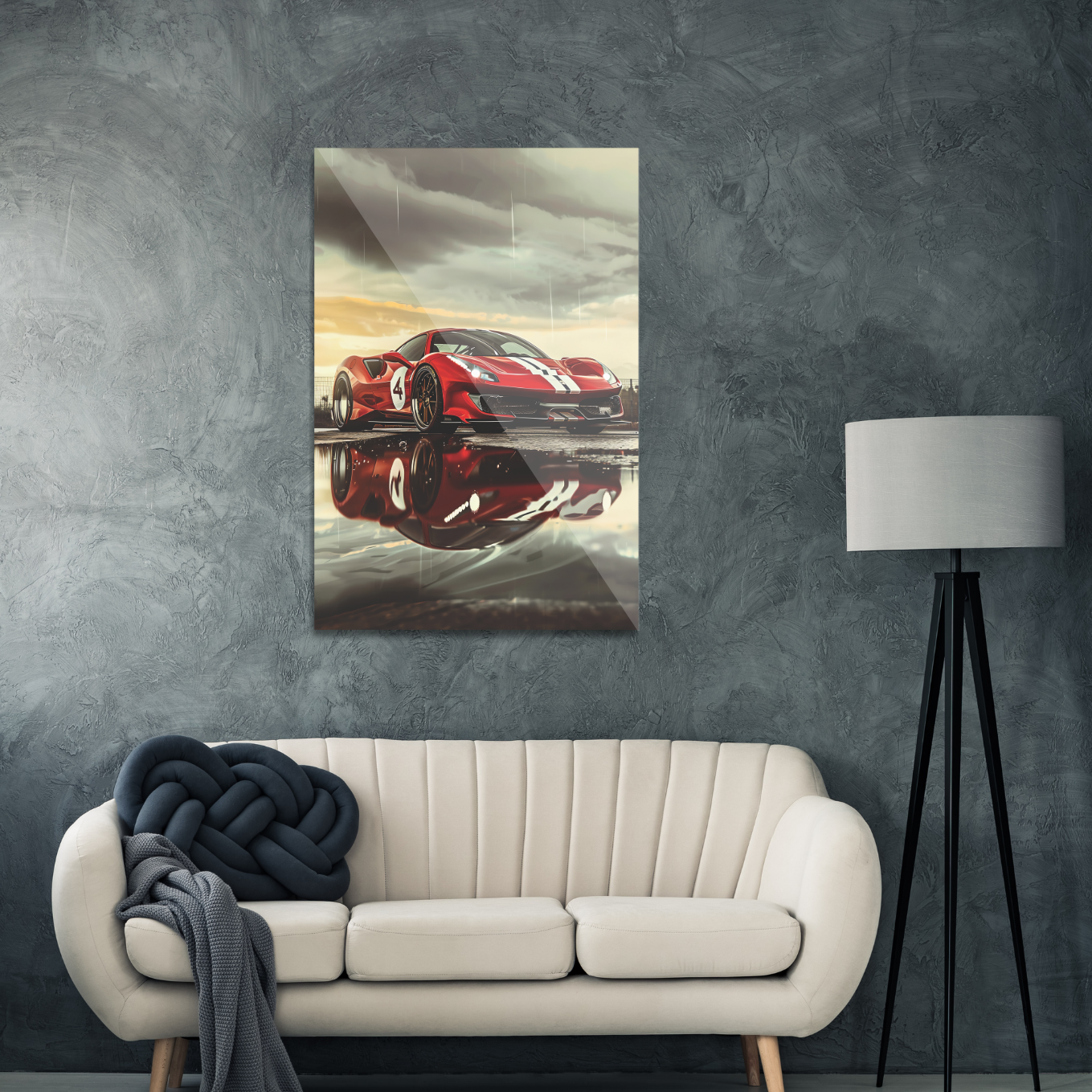 Ferrari i regnvejr