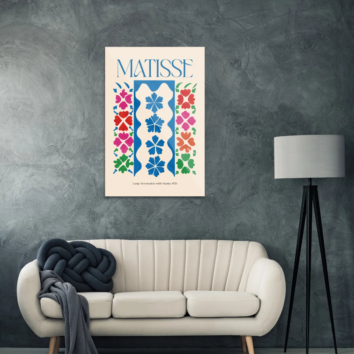 Matisse Large Decoration with masks, 1953