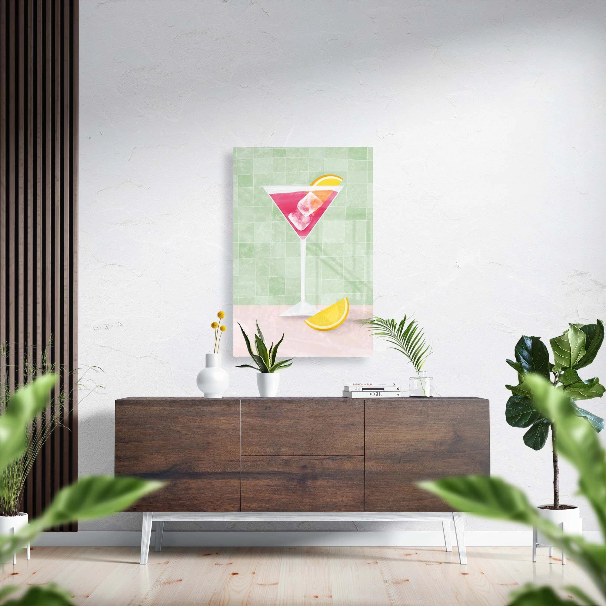 Pink coctail