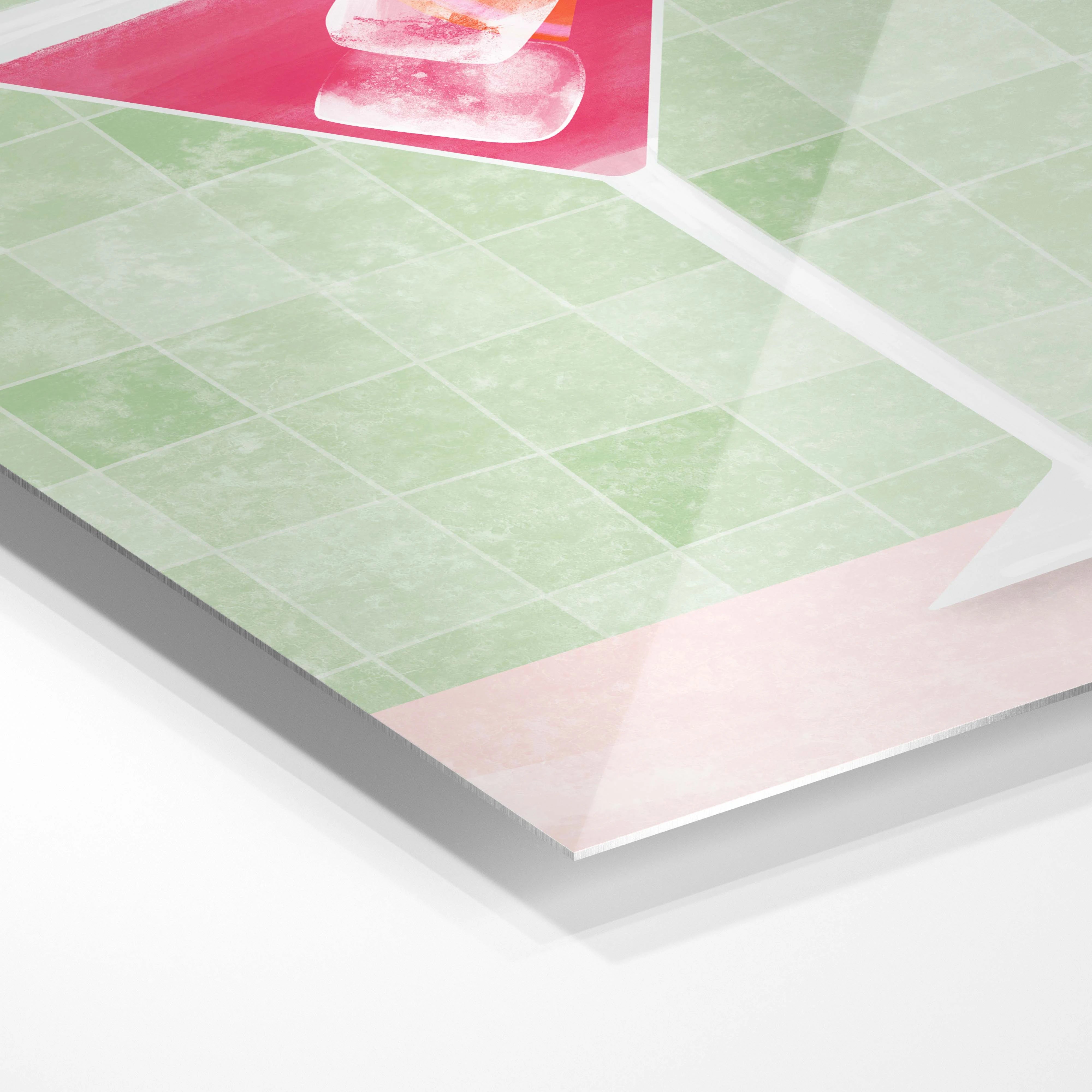 Pink coctail