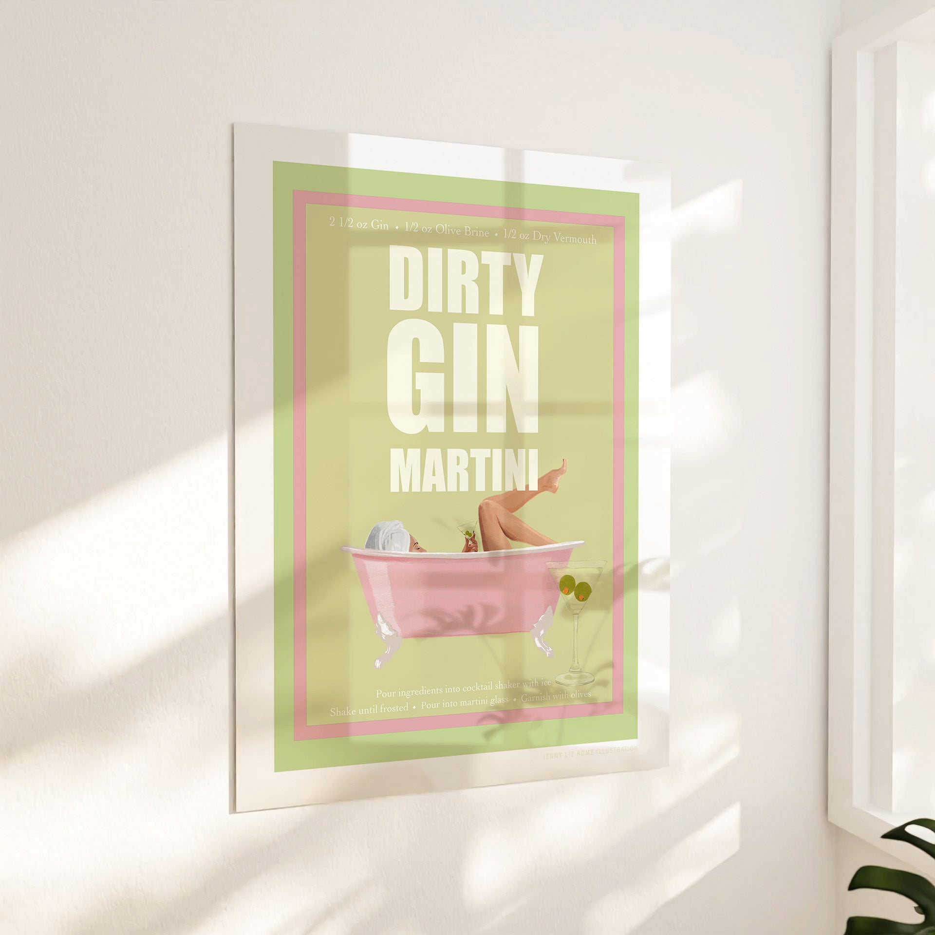 Dirty Gin Martini