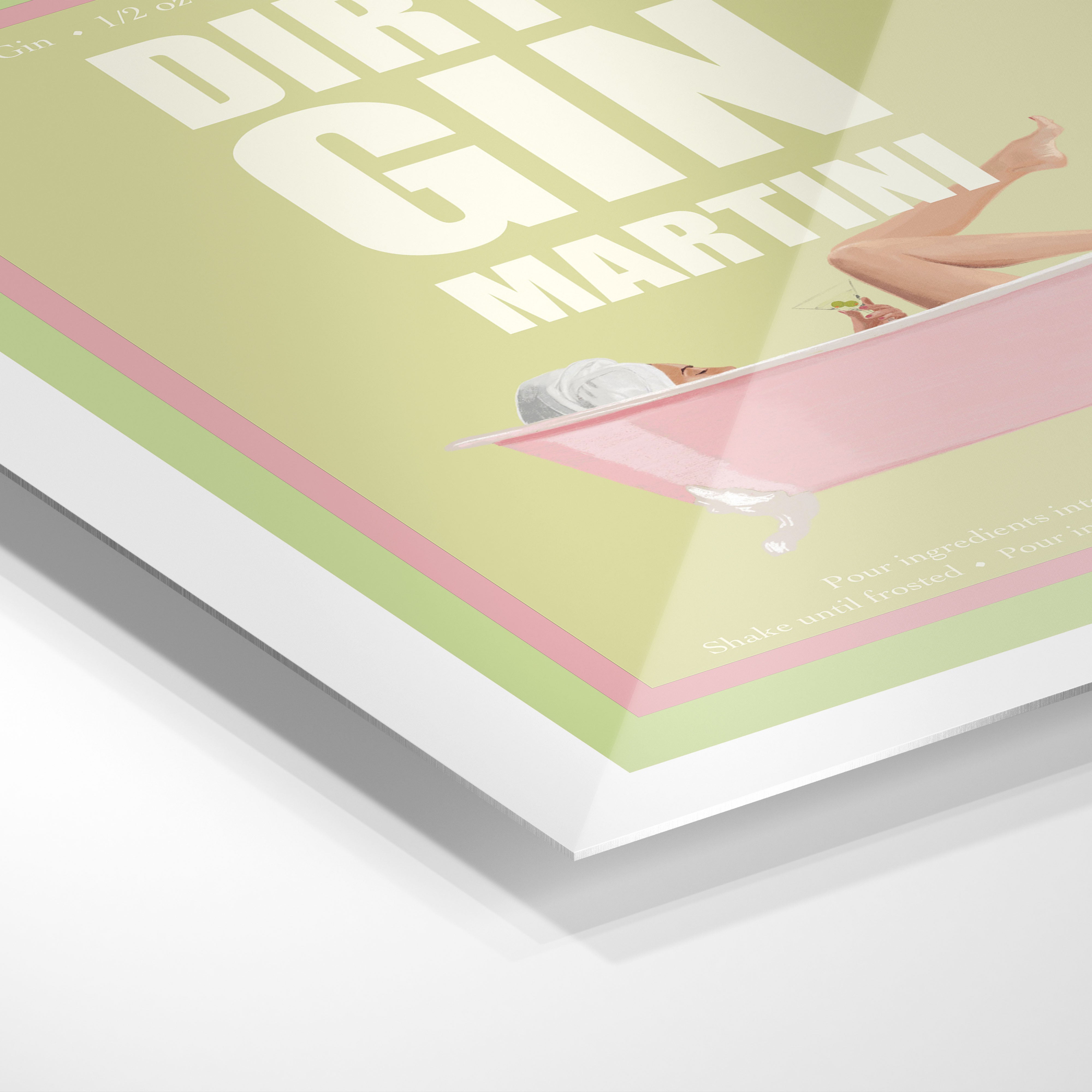 Dirty Gin Martini