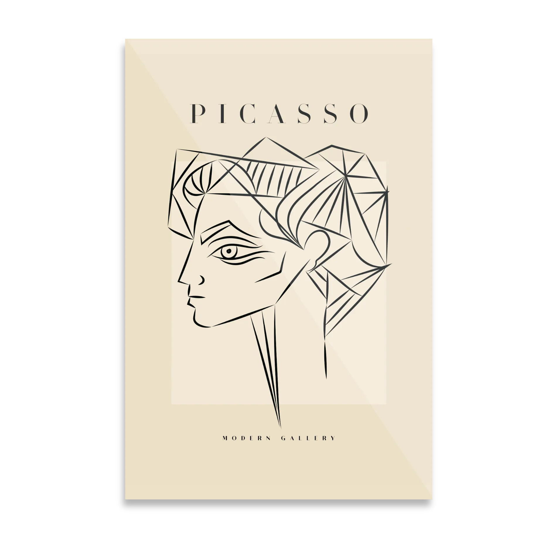 Picasso "Kvindeprofil"