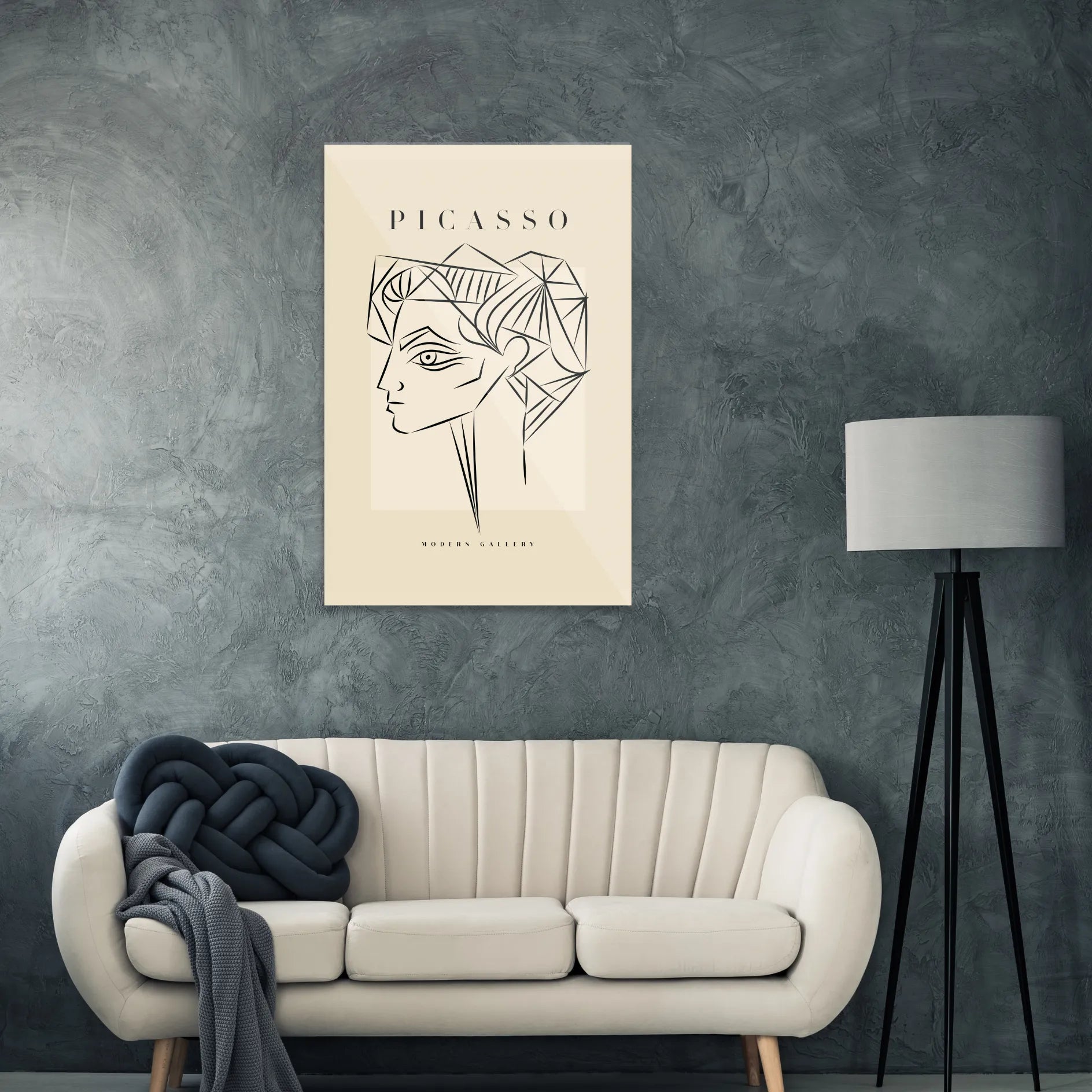 Picasso "Kvindeprofil"