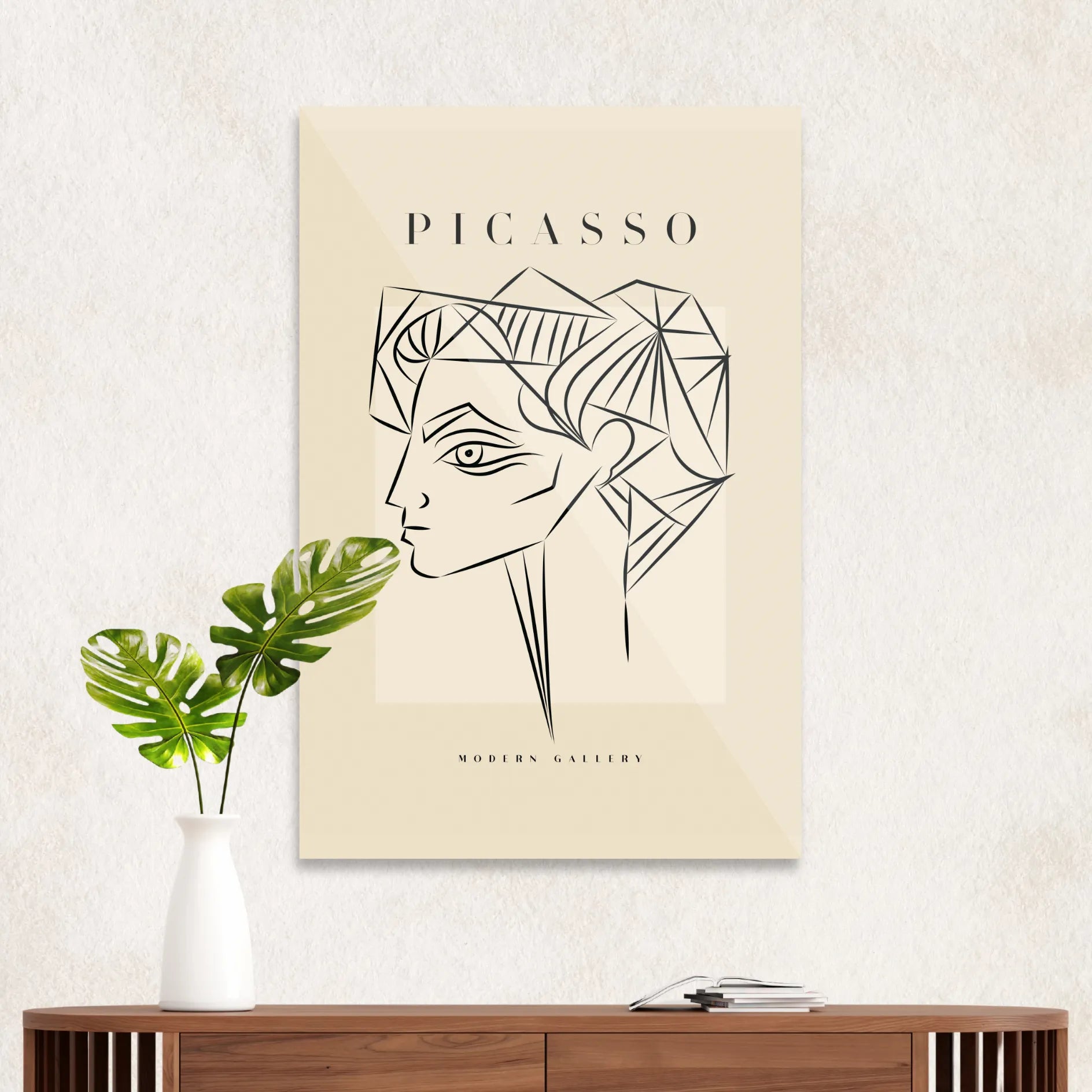 Picasso "Kvindeprofil"