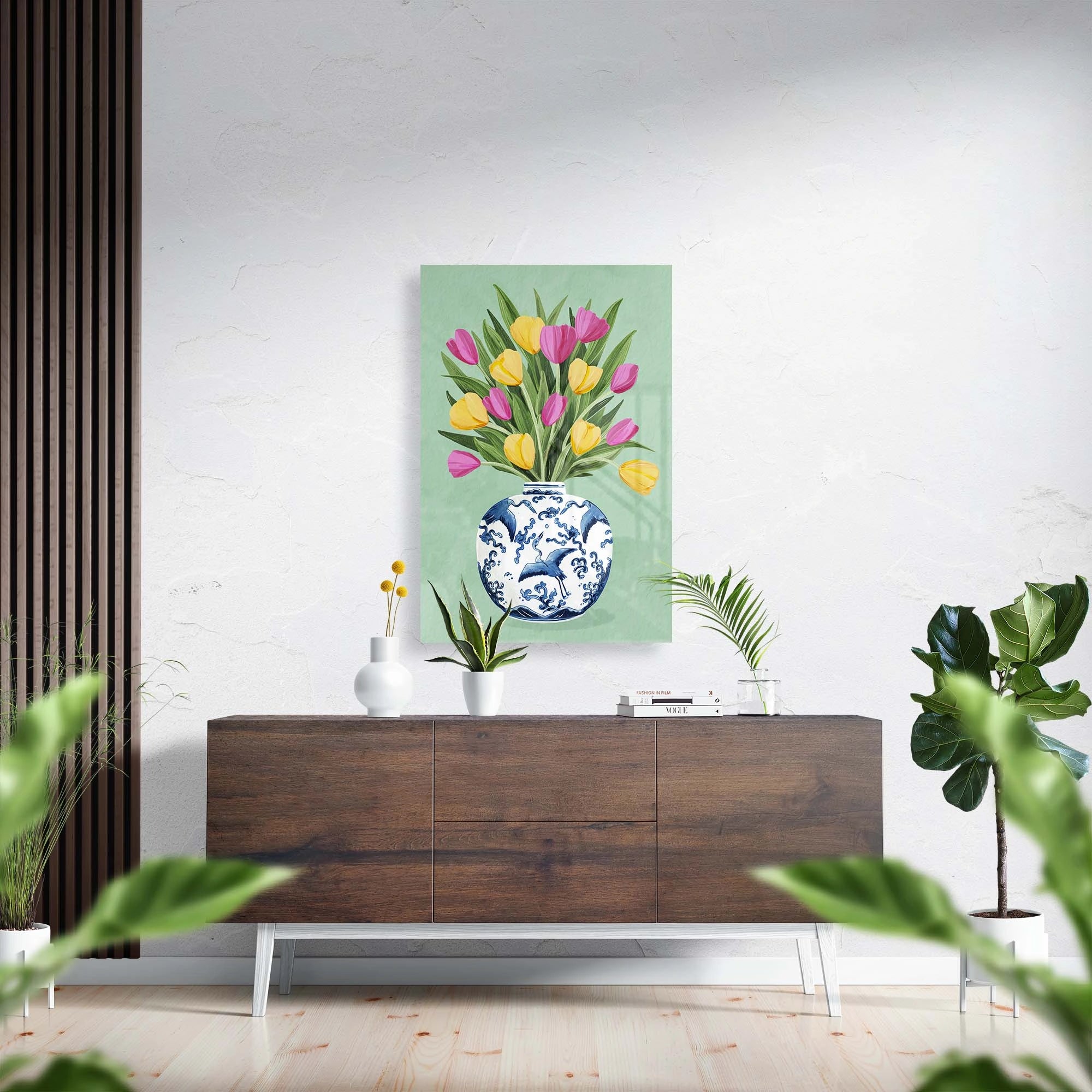 Tulipaner i vase