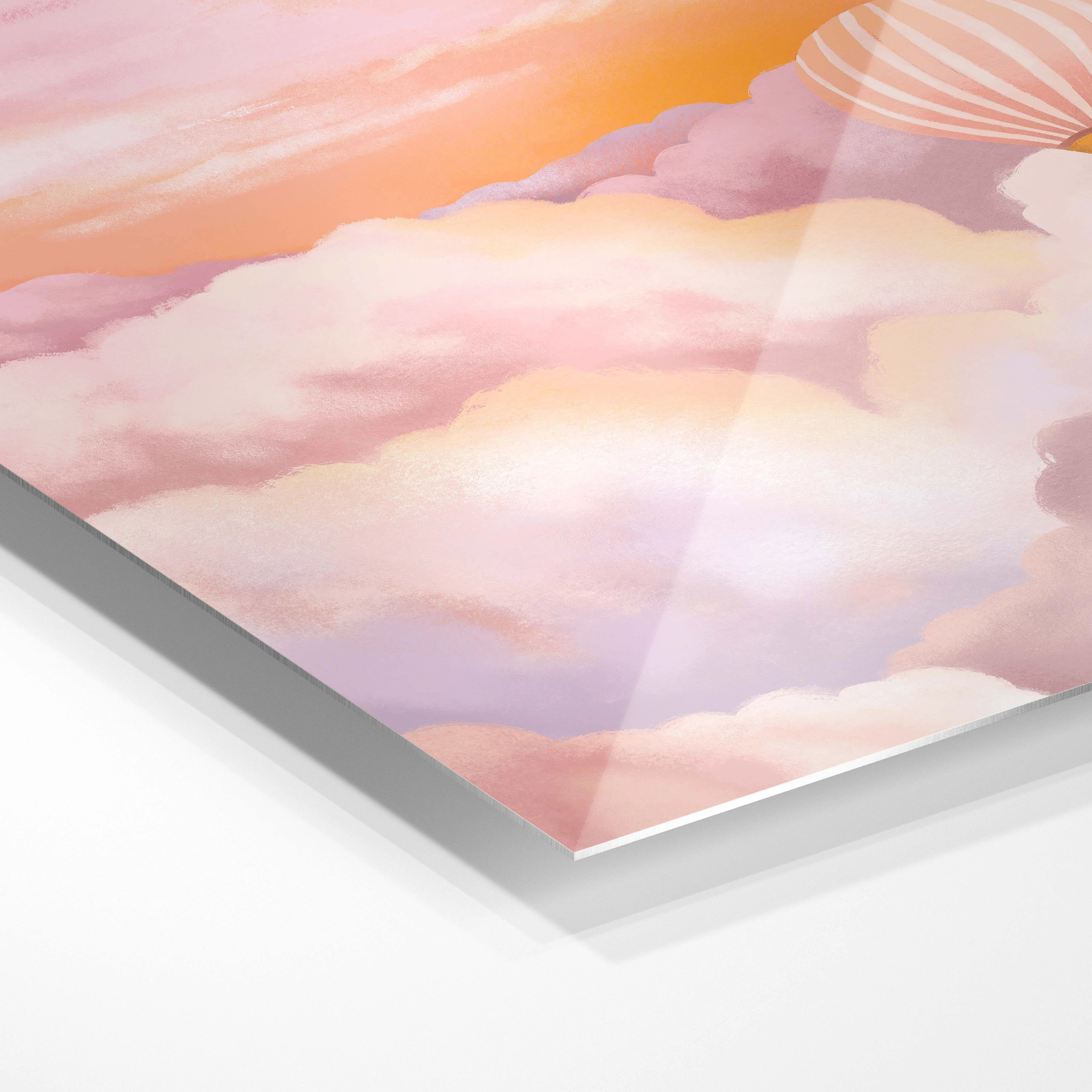 In the clouds