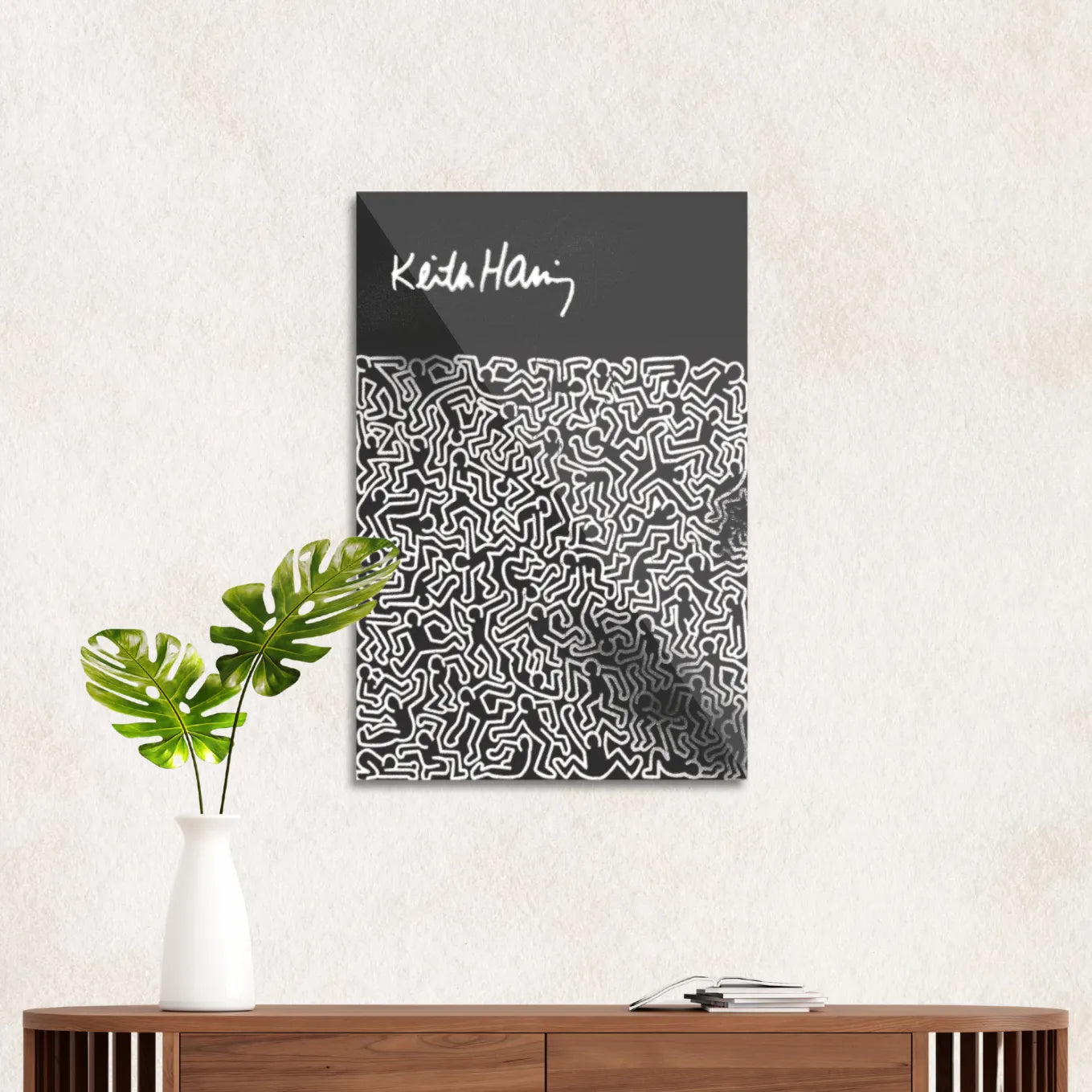 Keith Haring "Silhouettes" 1