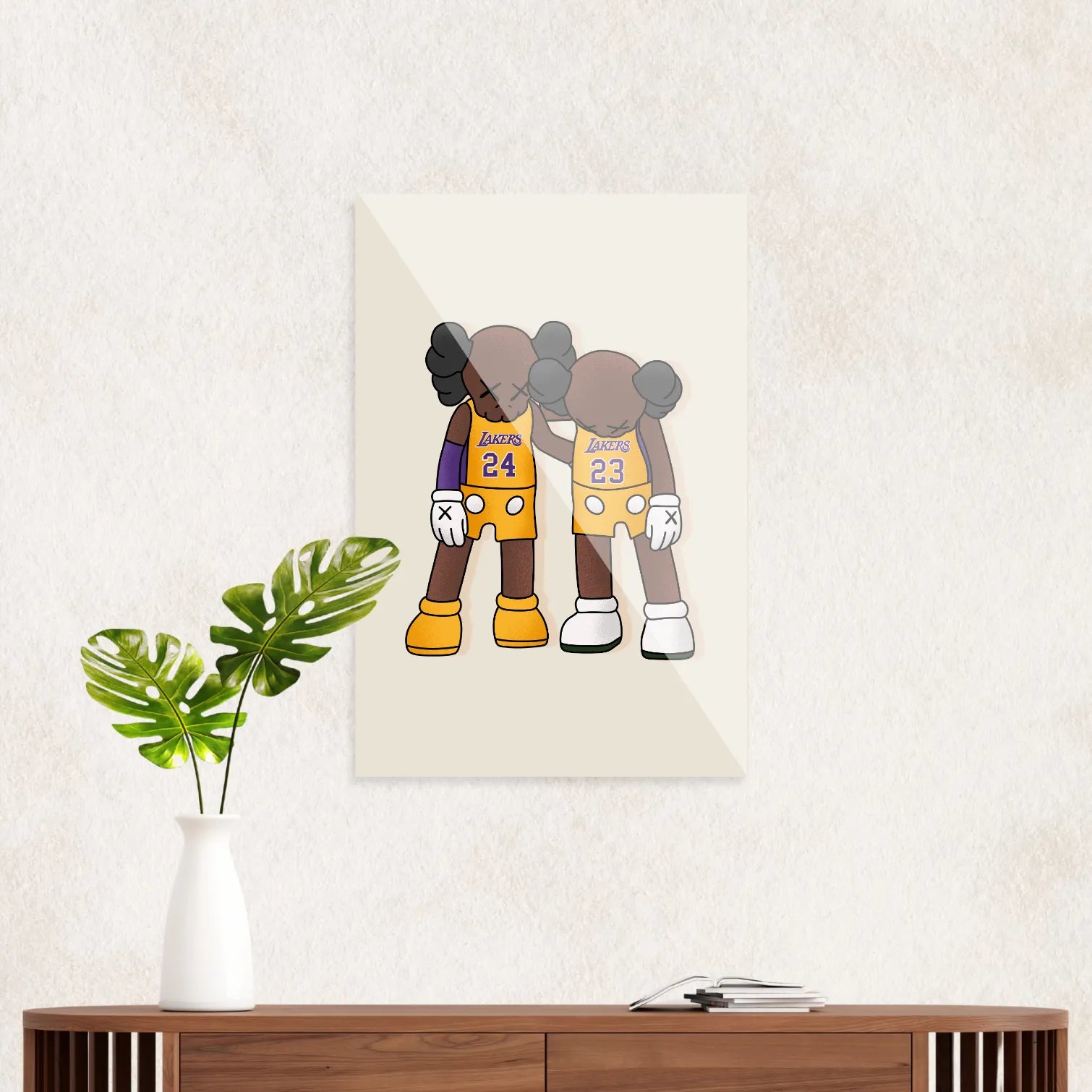 KAWS Lakers NO. 23 & 24