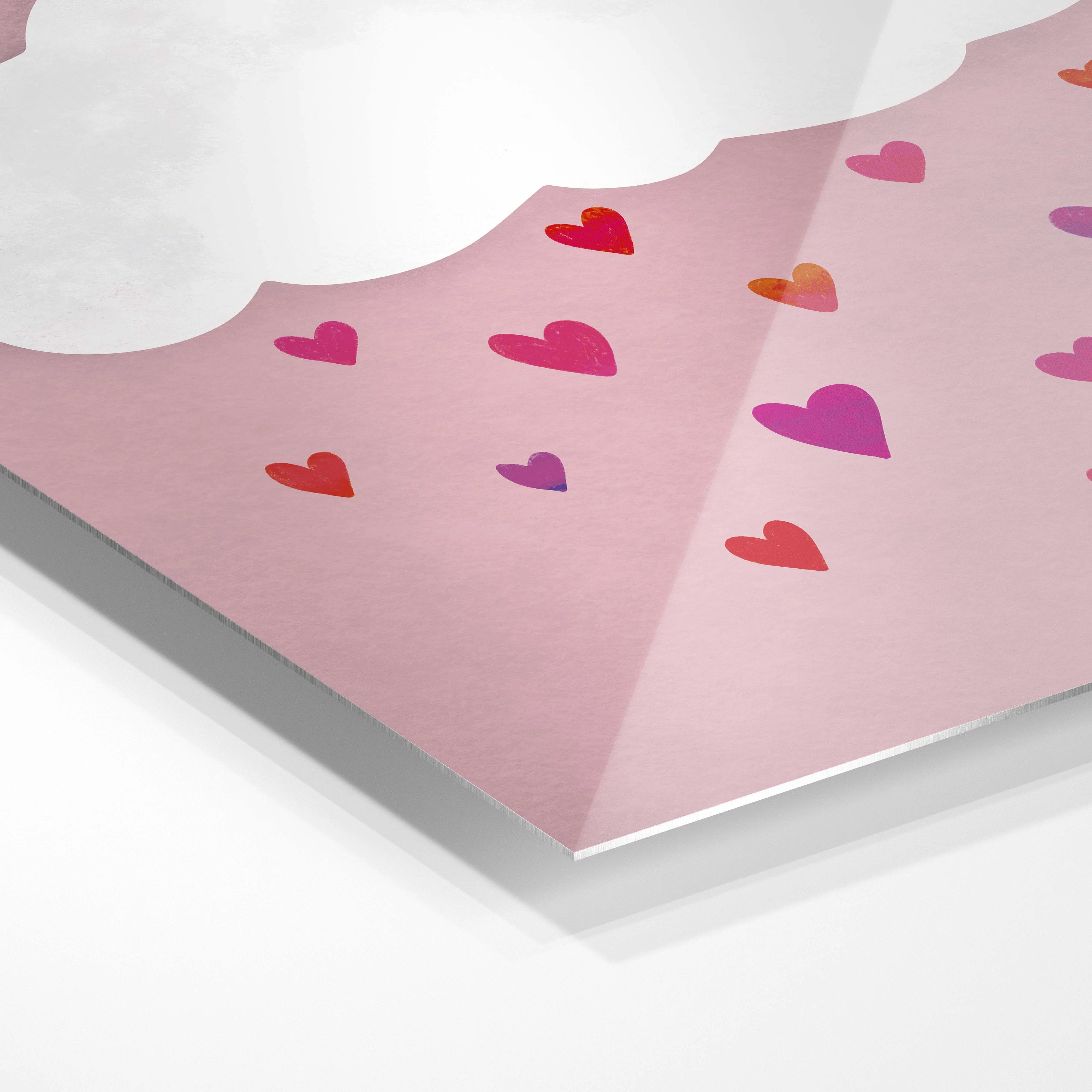 Raining hearts