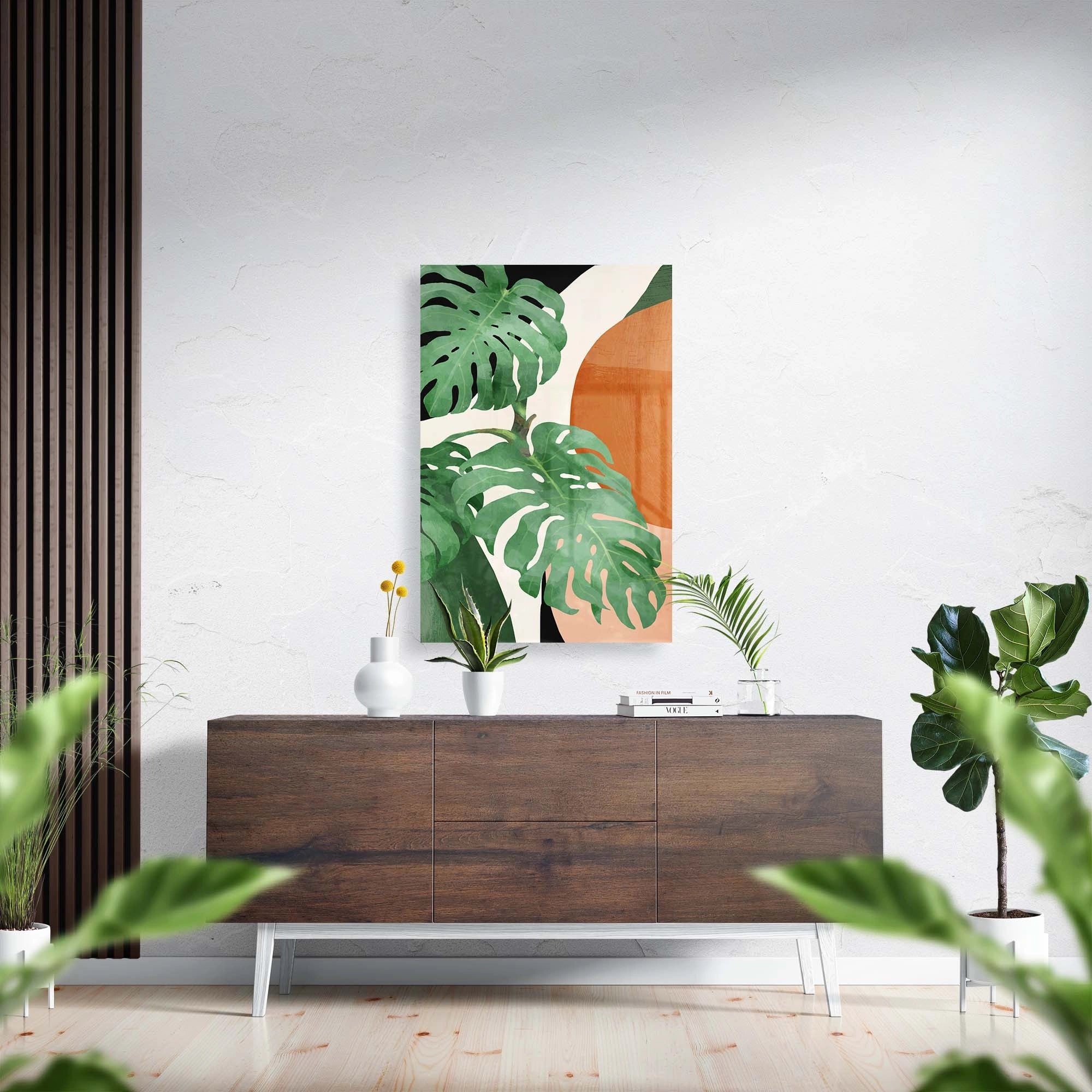Tropical leaves