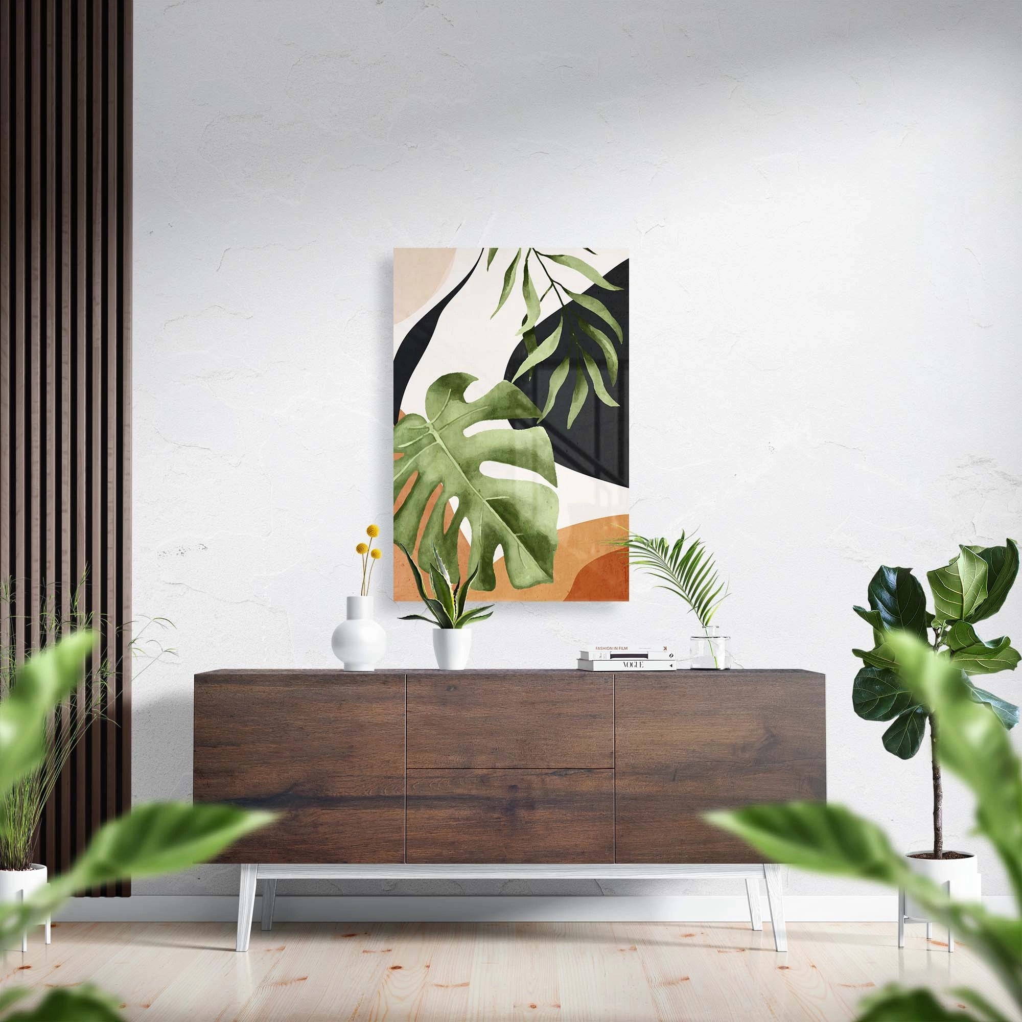 Tropical leaves