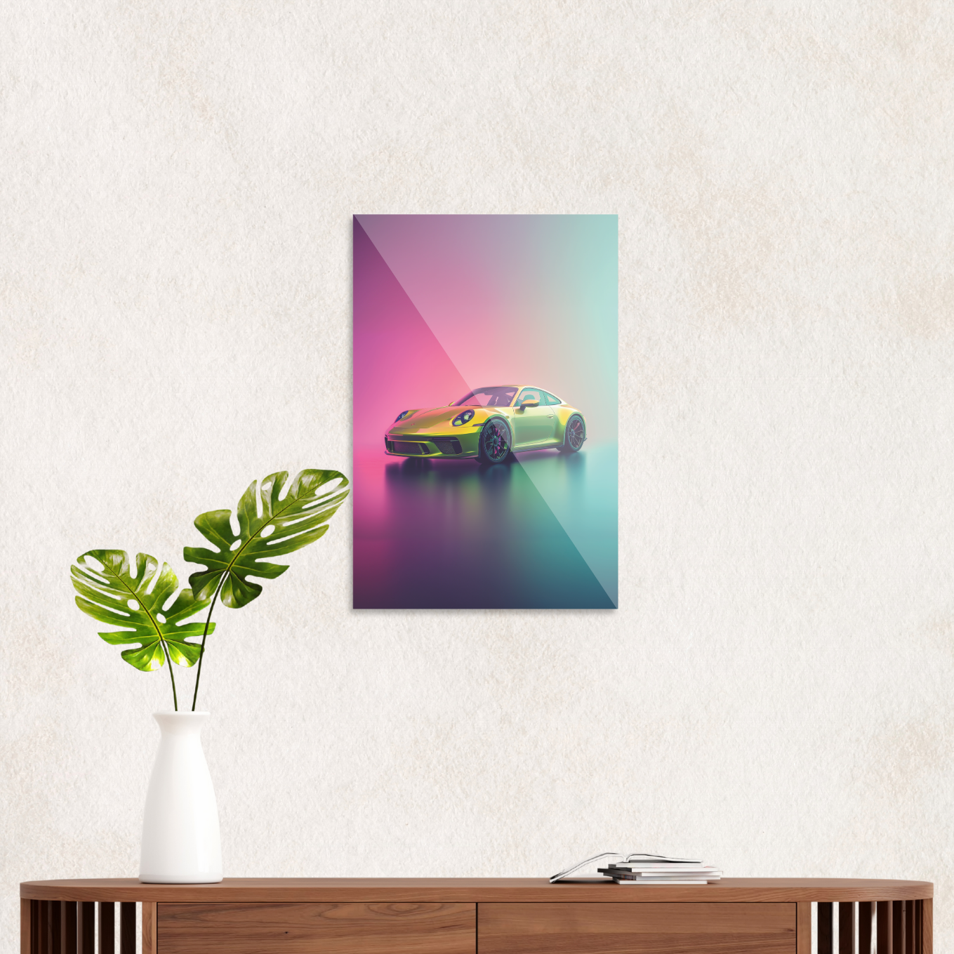 Neon Porsche vibes