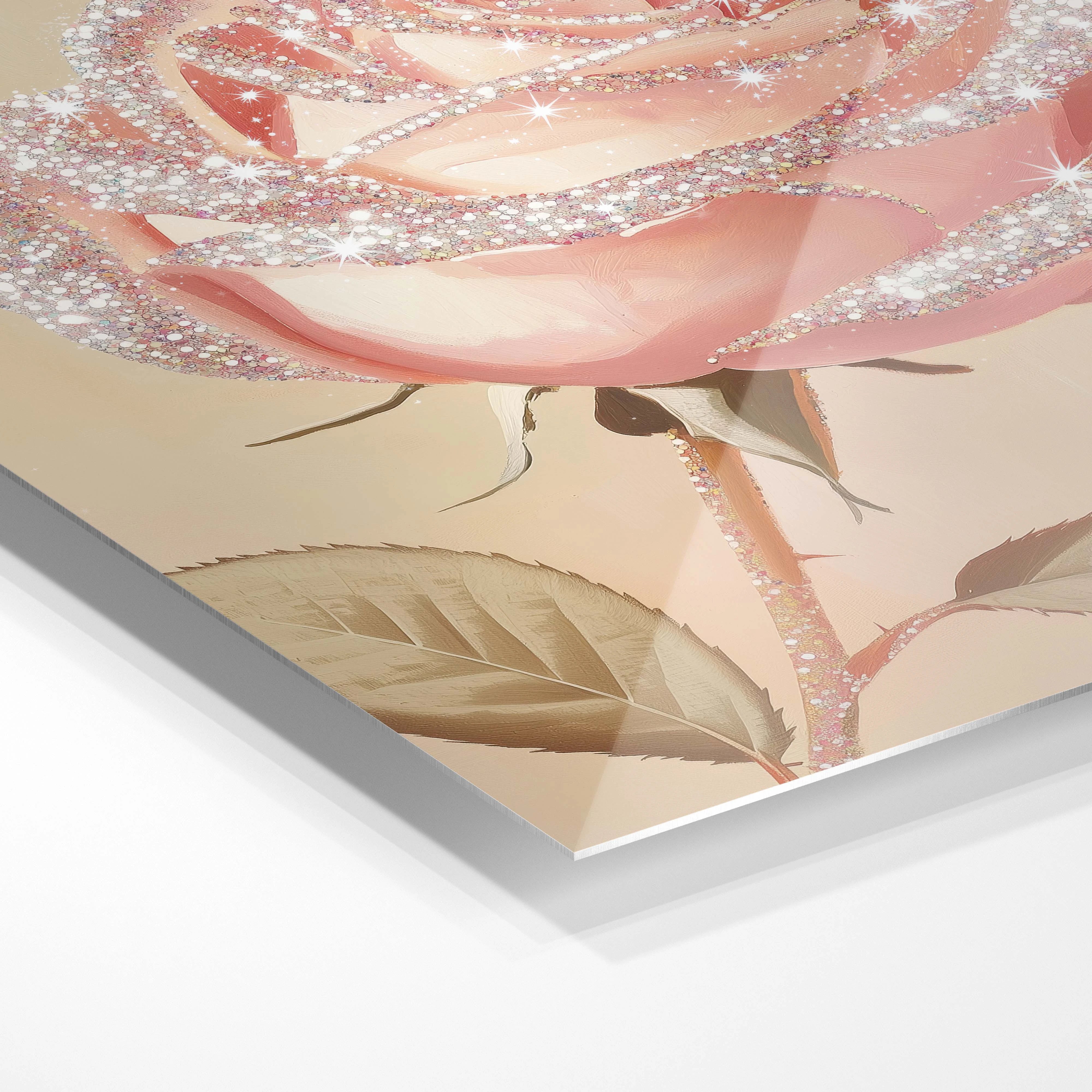 Sparkling rose