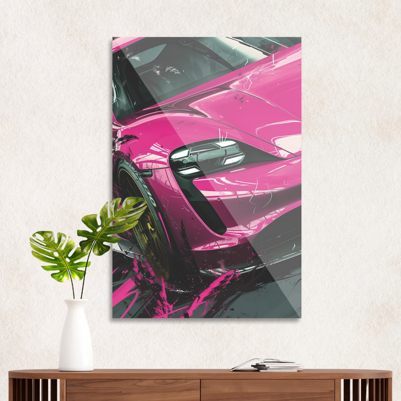 Pink Porsche power
