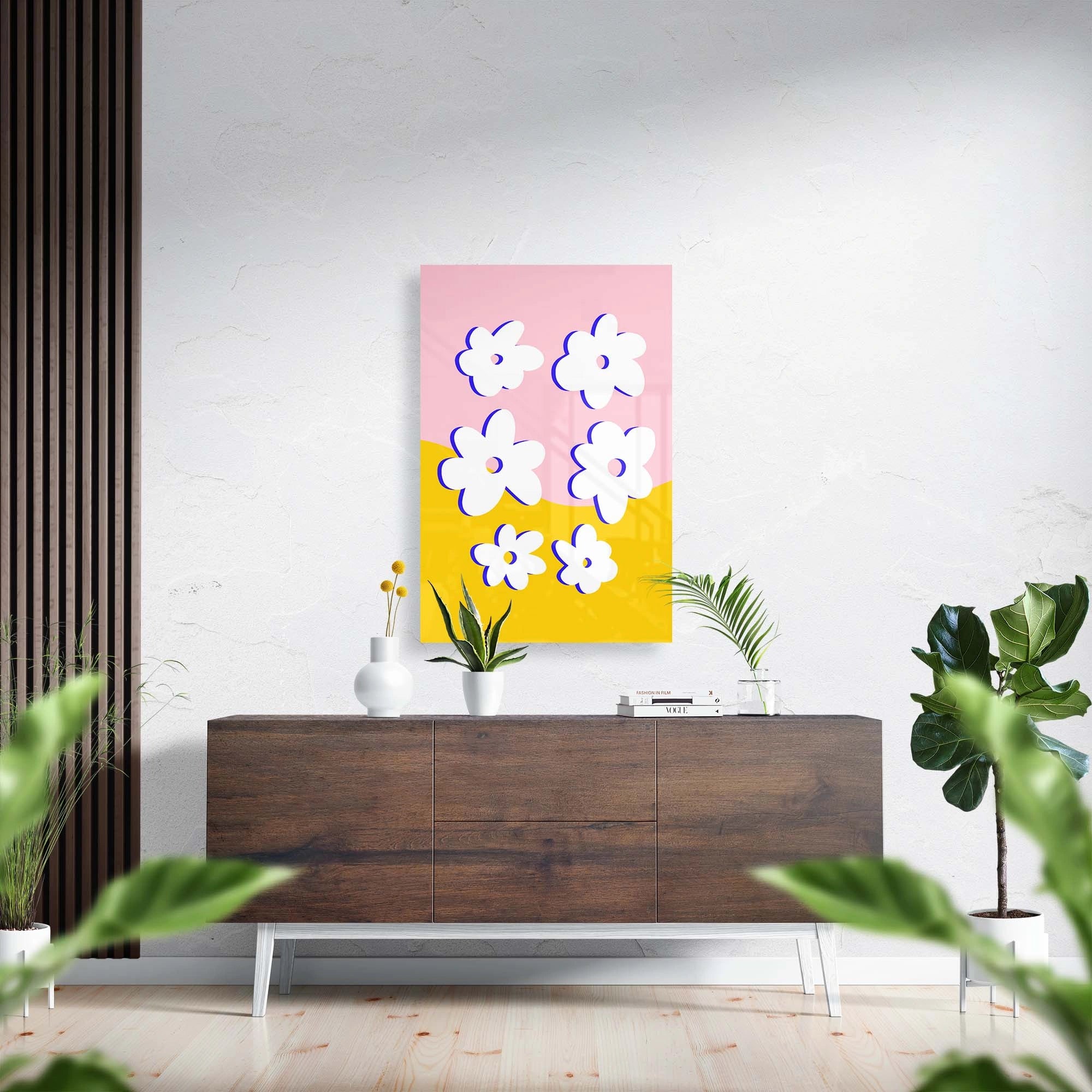 Pastel blomster