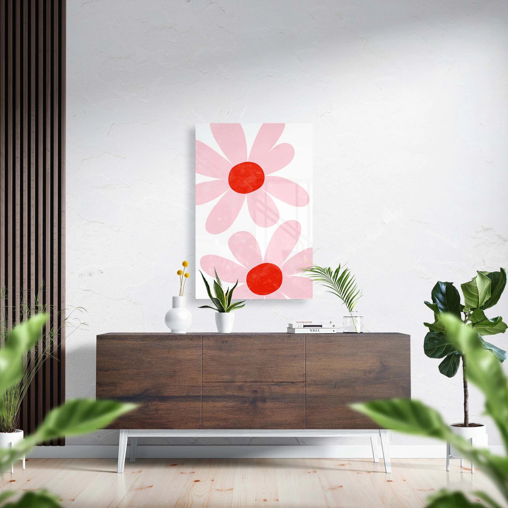 Pink blomst