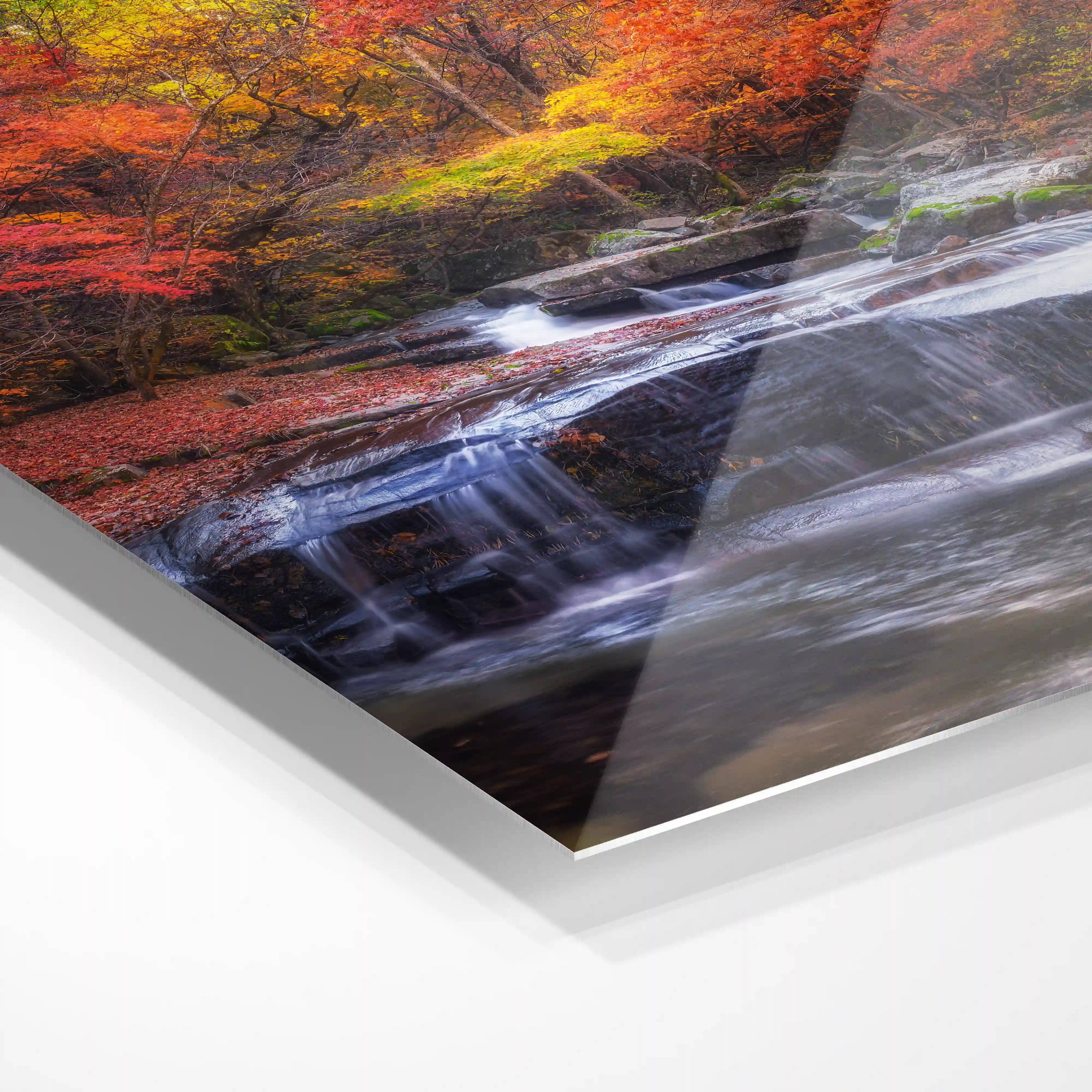Autumn waterfall