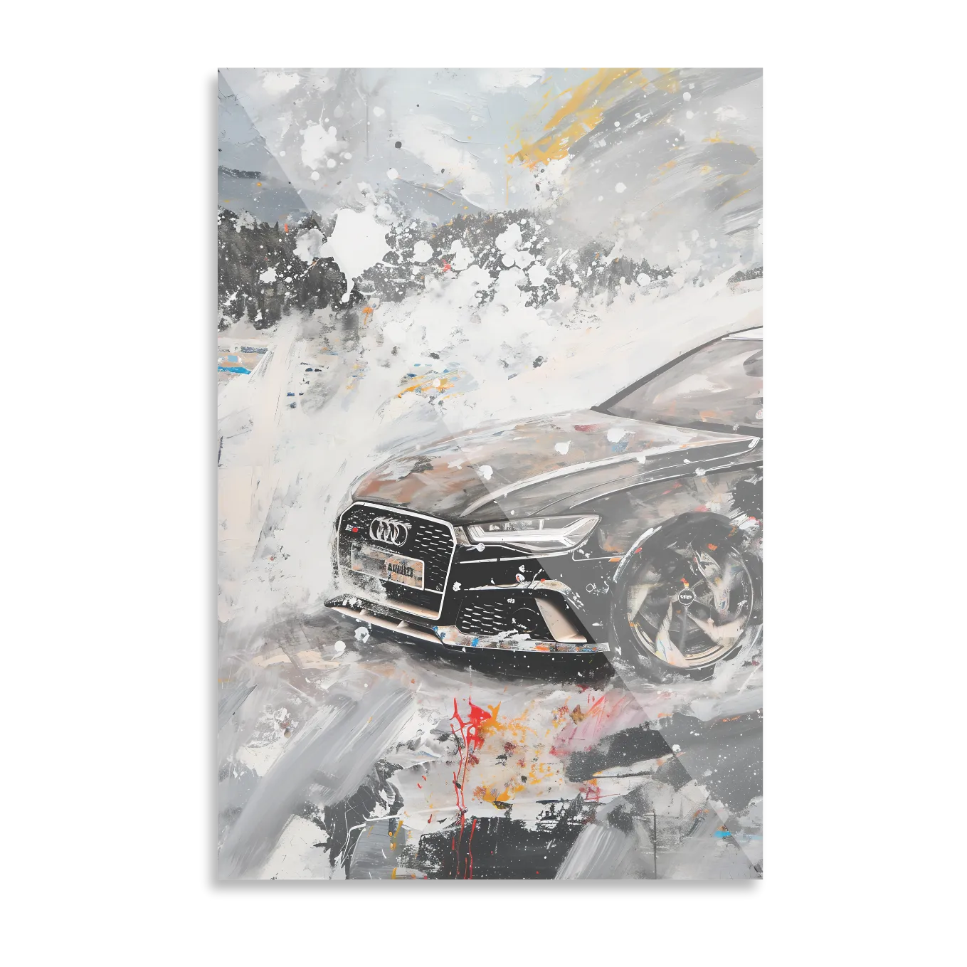 Audi RS6 i sneen