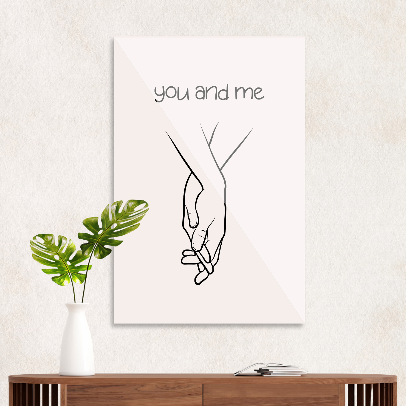 You and me