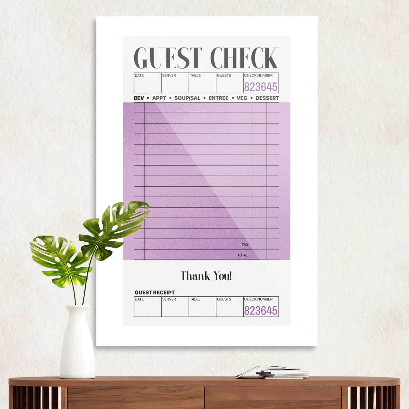 Guest Check #1