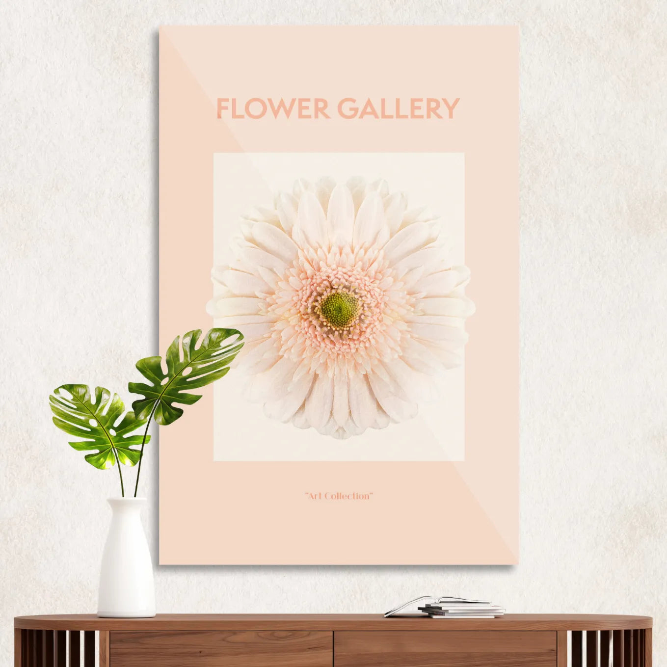Peach afrikansk gerbera