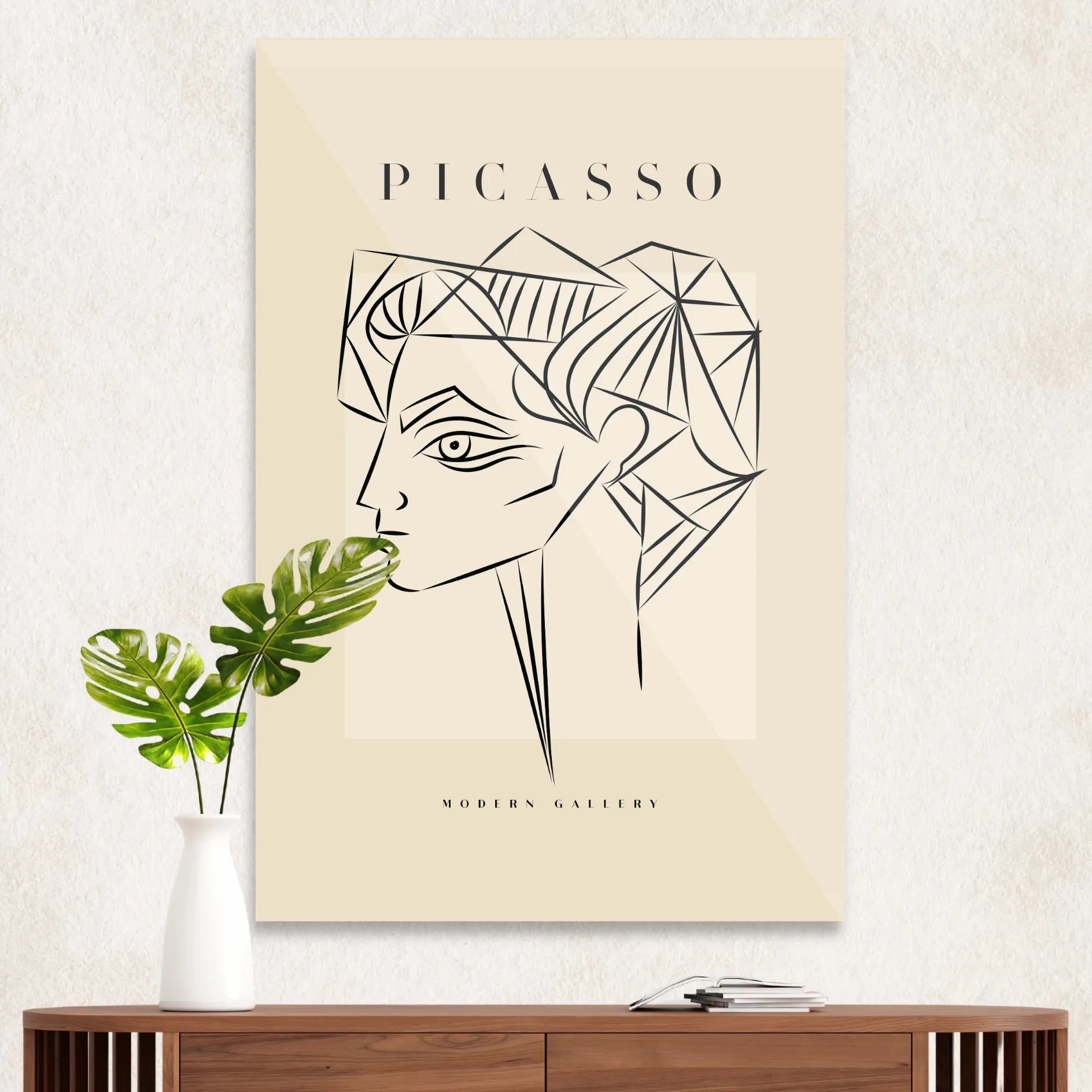 Picasso "Kvindeprofil"