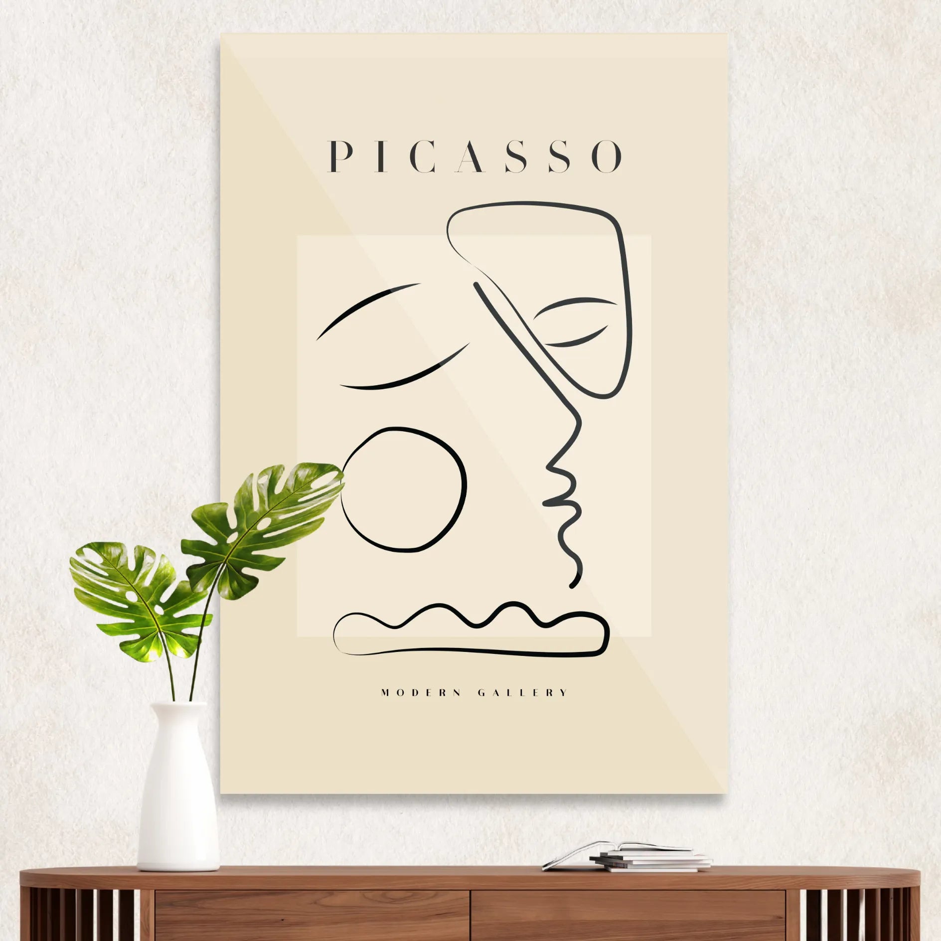 Picasso "Lukkede øjne"