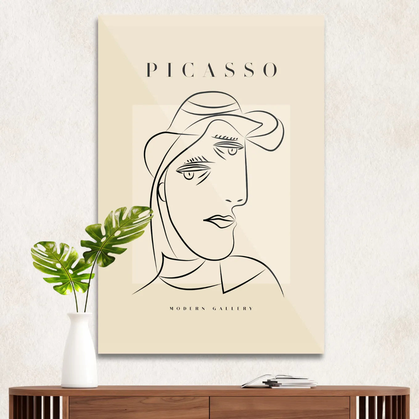 Picasso "Abstrakt kvindeansigt"