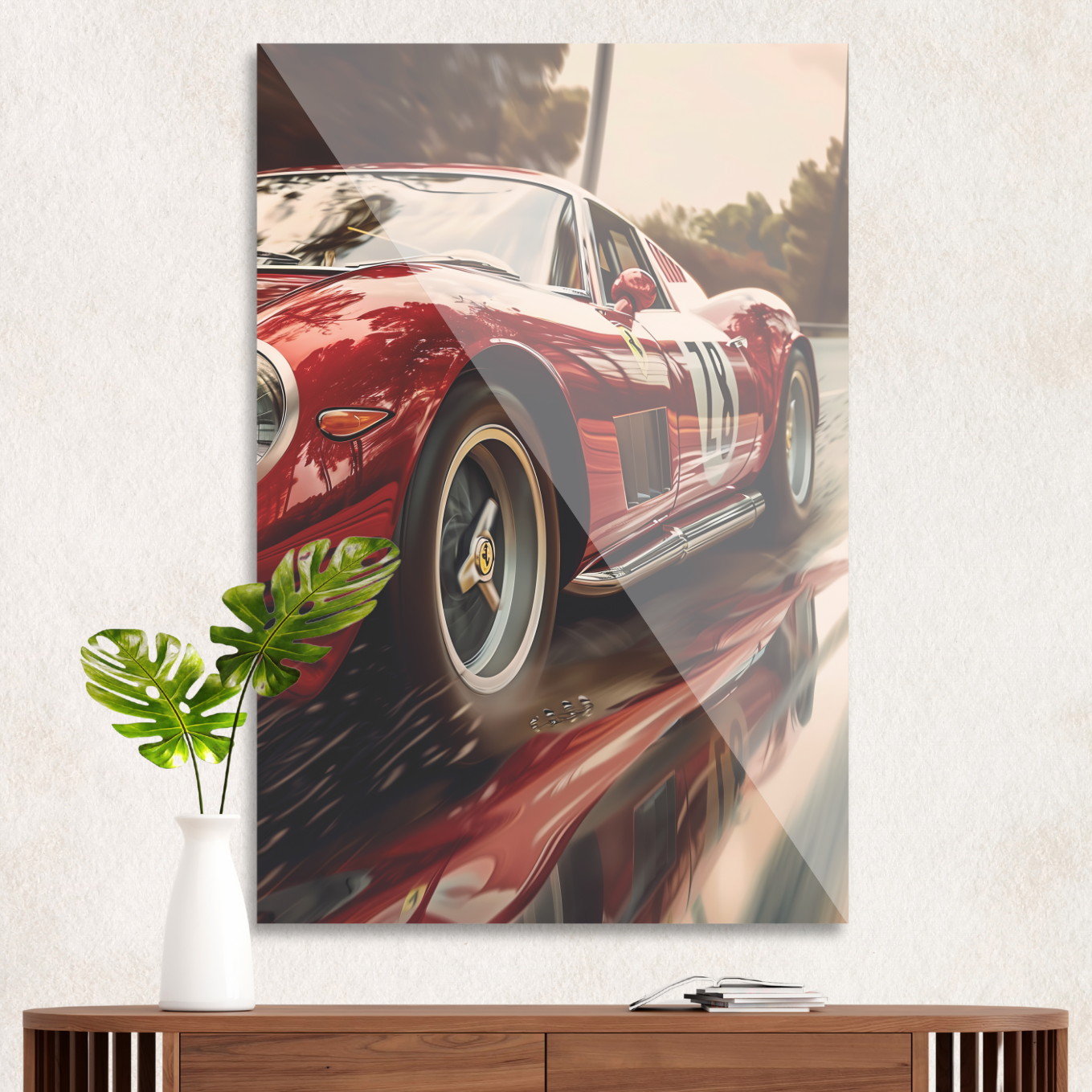 Ferrari i fuld fart
