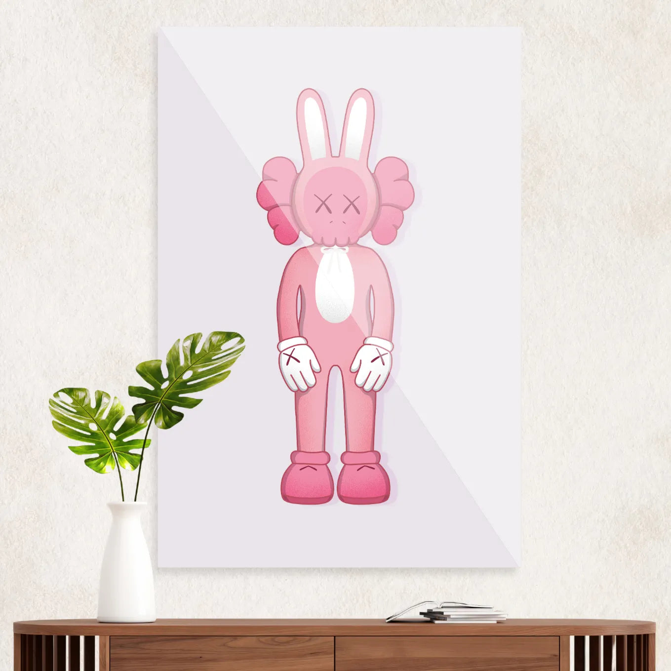 KAWS Pink bunny