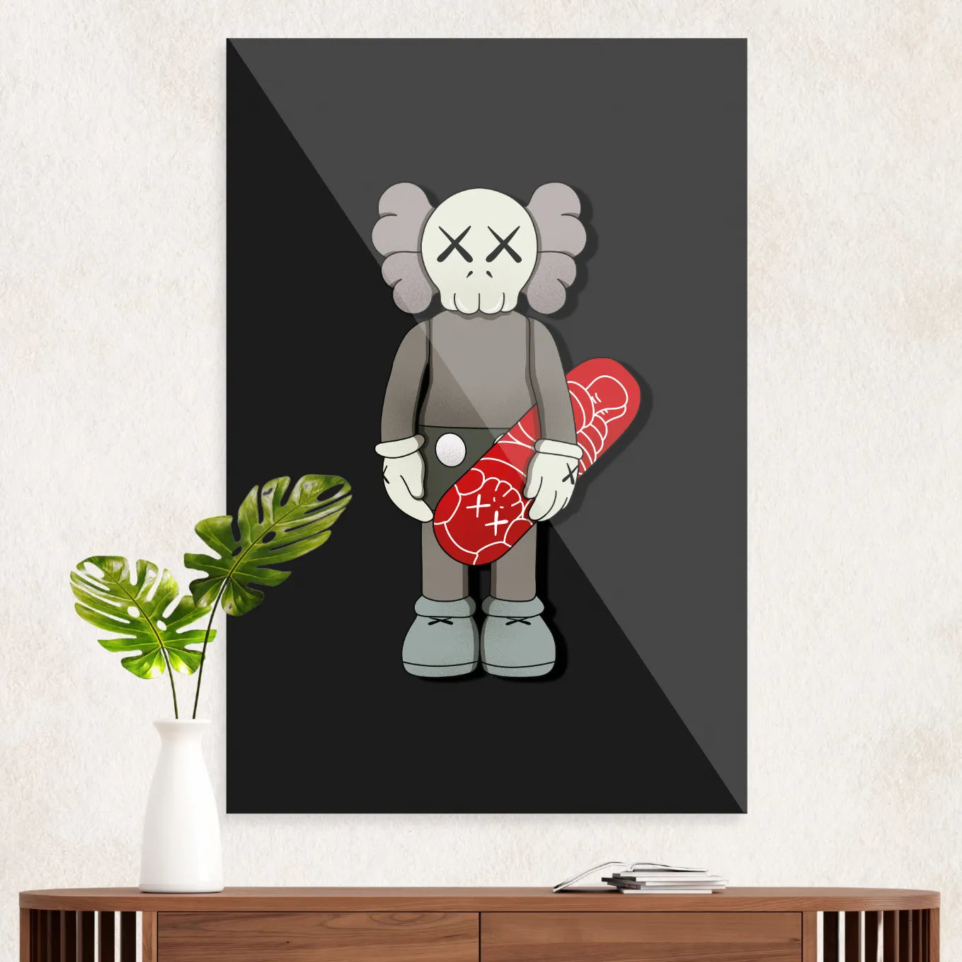 KAWS skater