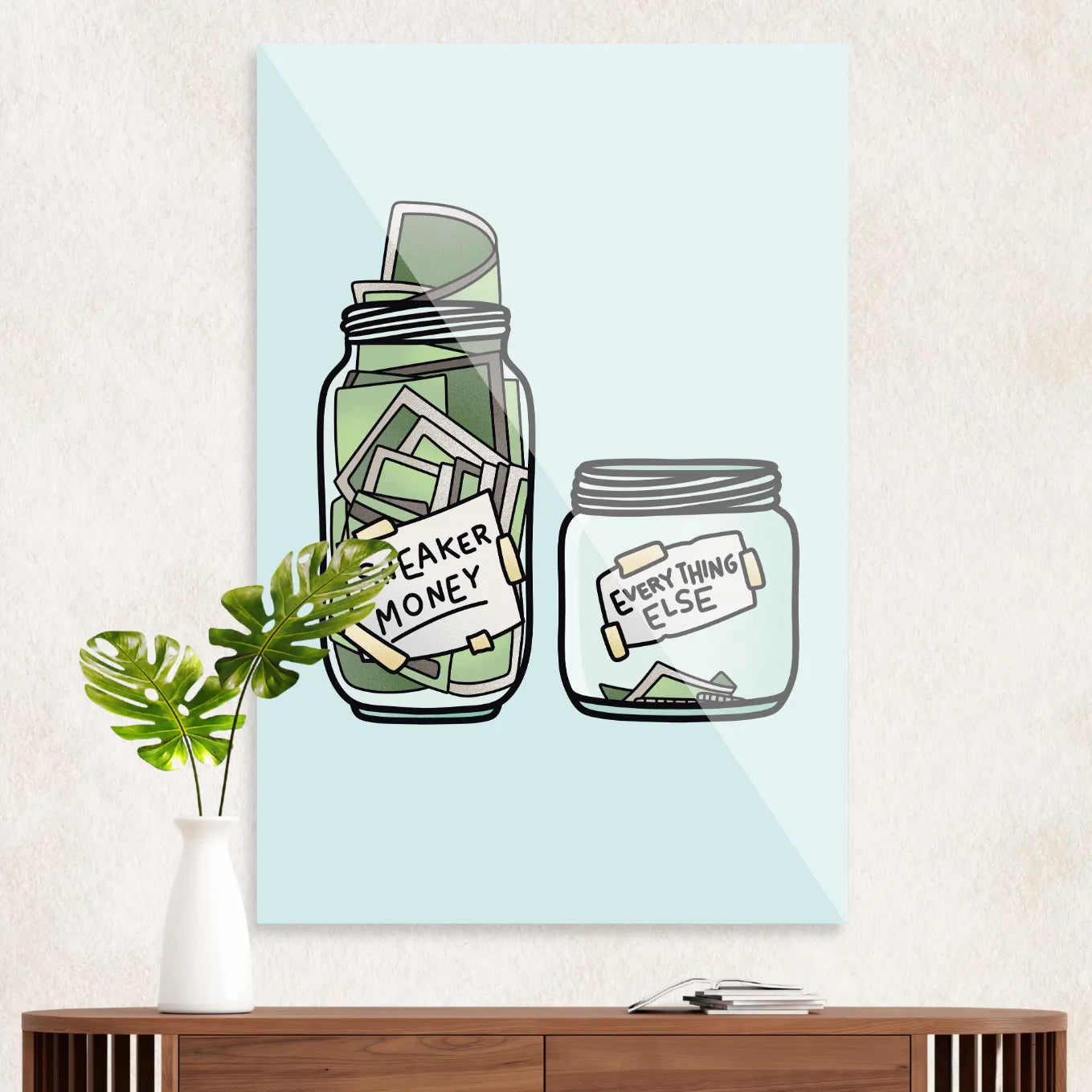Sneaker Money Jar