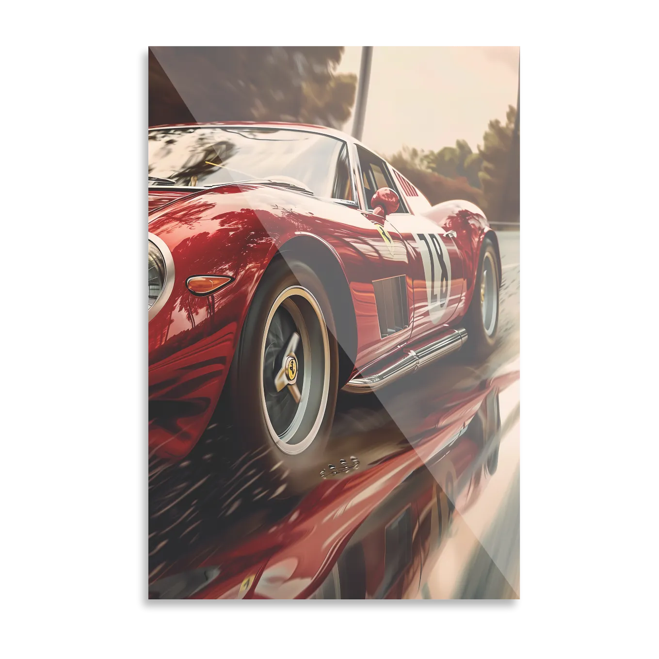 Ferrari i fuld fart