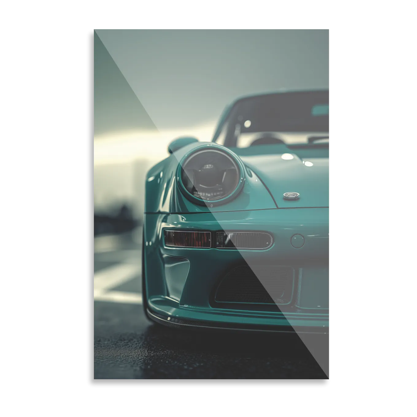 Teal Porsche
