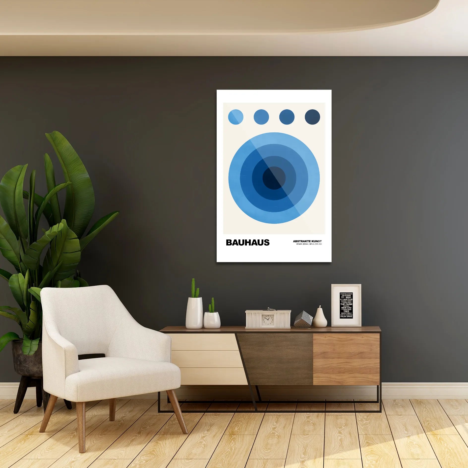 Bauhaus blue