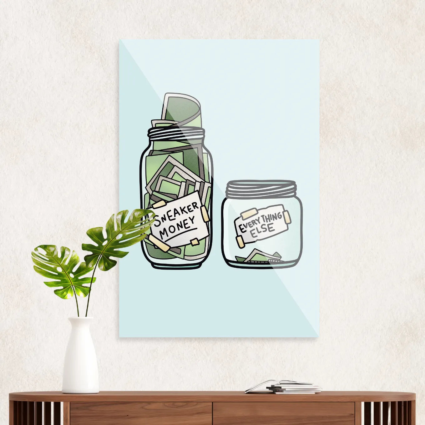 Sneaker Money Jar