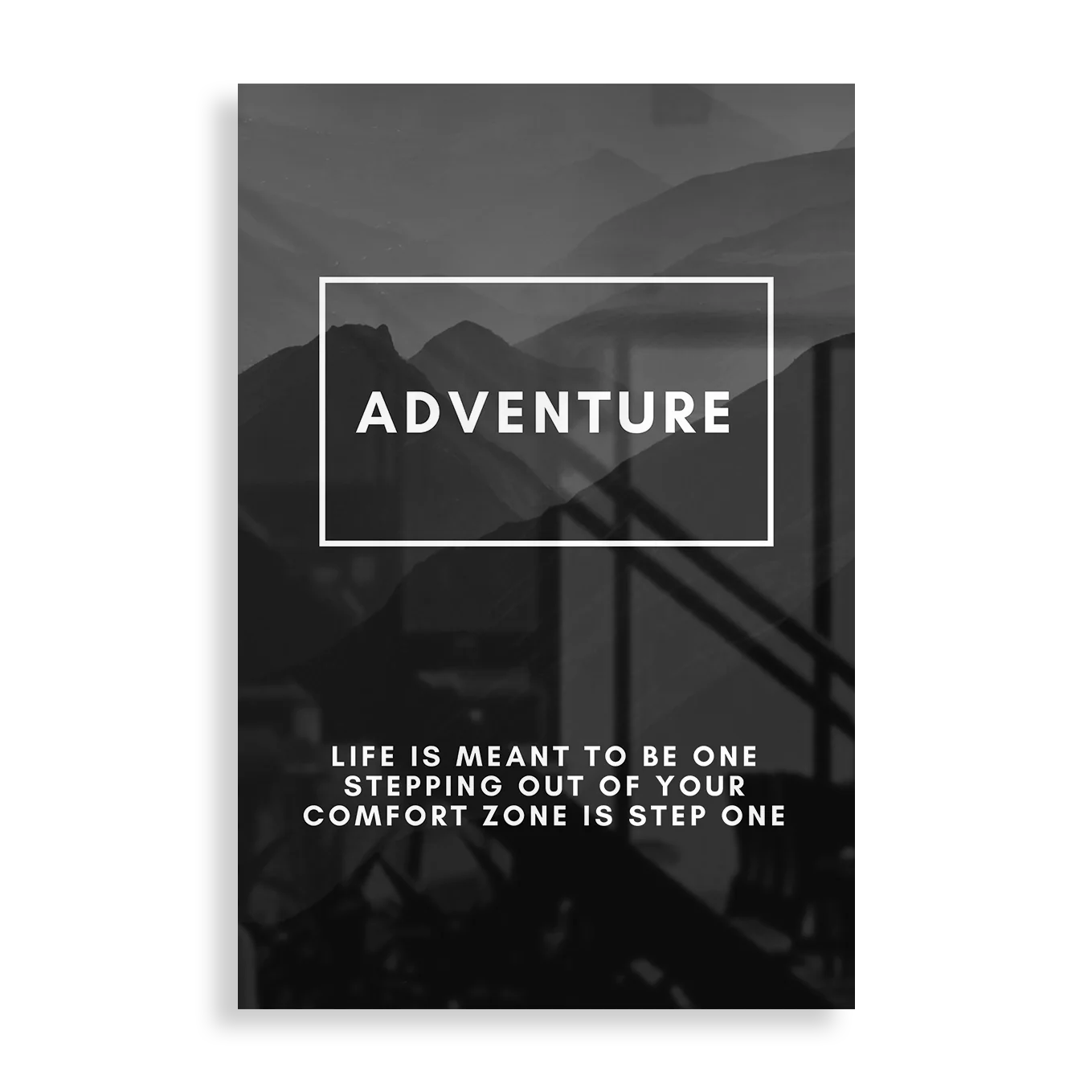 Adventure - Motivation plakat