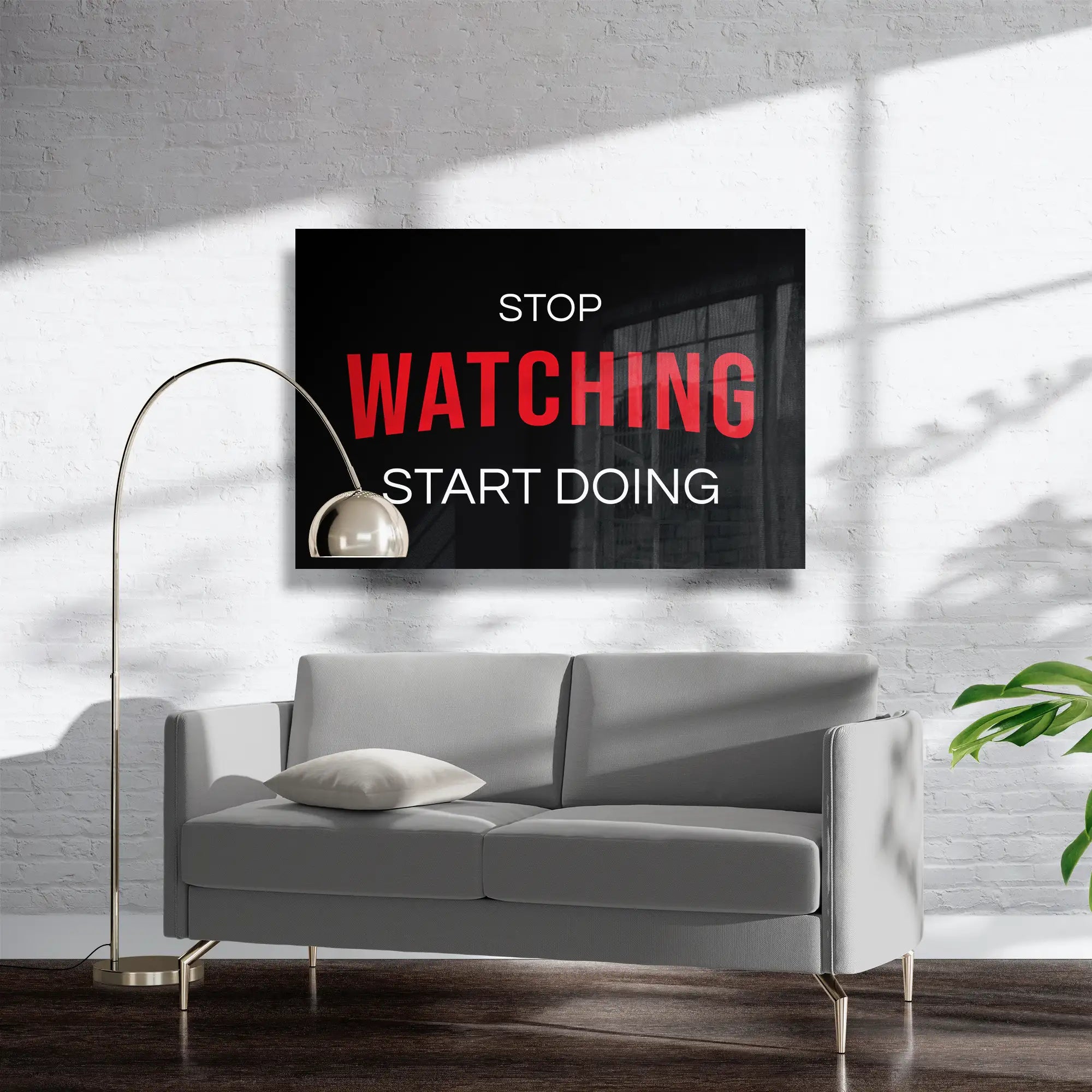 Stop Watching, Start Doing