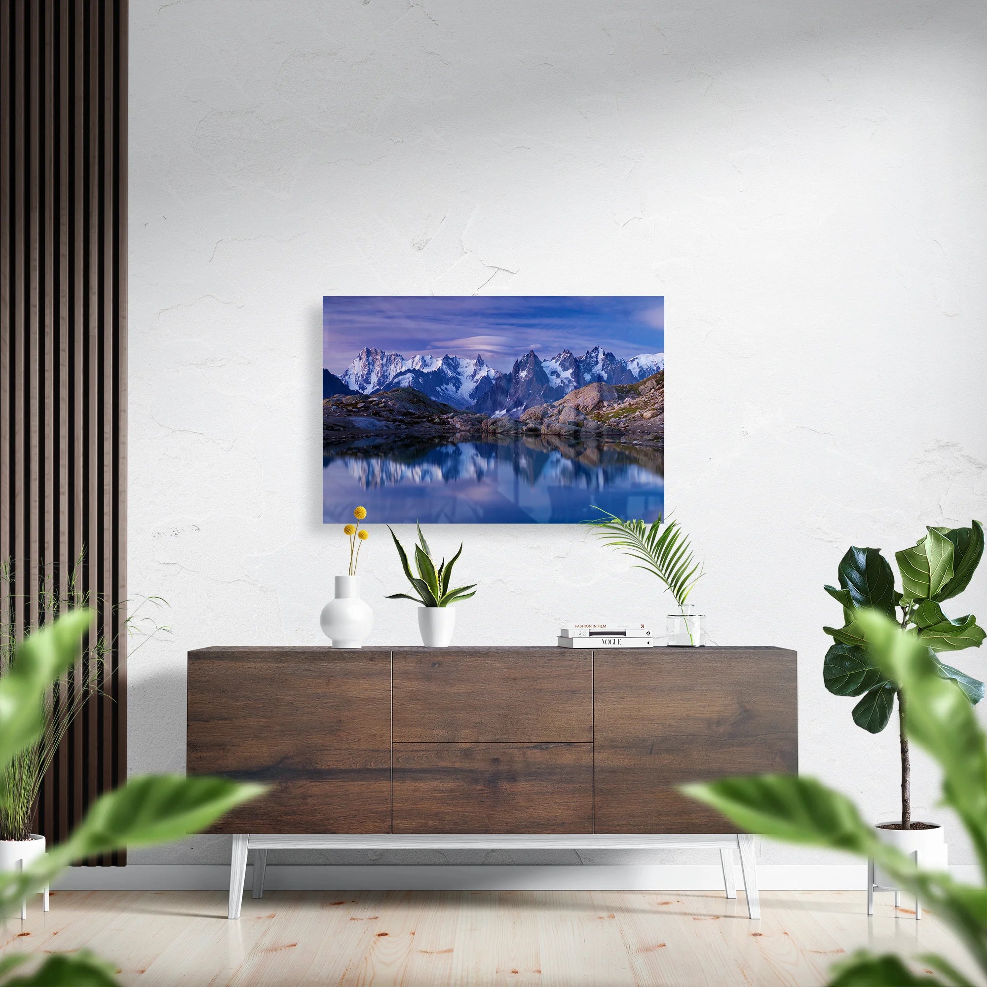 Smukt flodlandskab