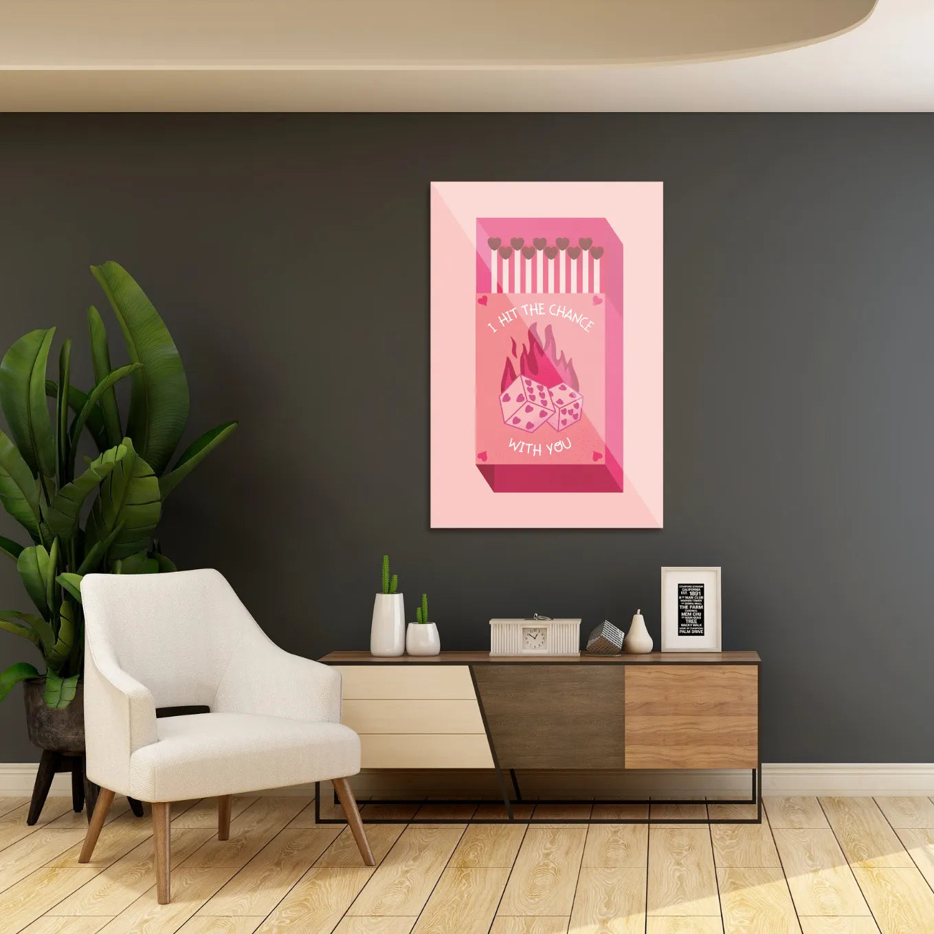 Match "I hit the chance with you"