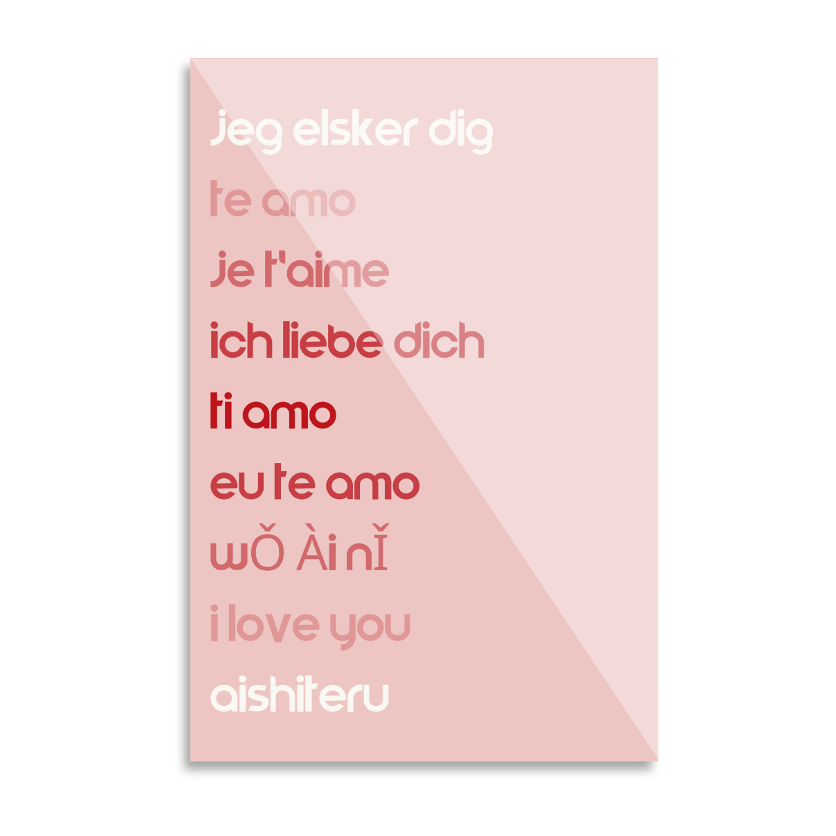 9 ways to say "I love you"