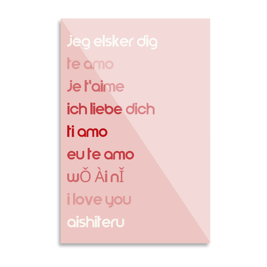 9 ways to say "I love you"