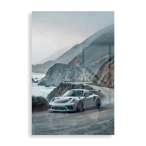 Porsche på kystvejen